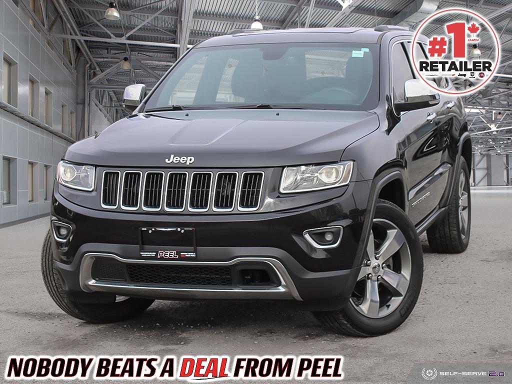 2016 Jeep Grand Cherokee Limited | Leather | Sunroof | NAV | LOADED | 4X4
