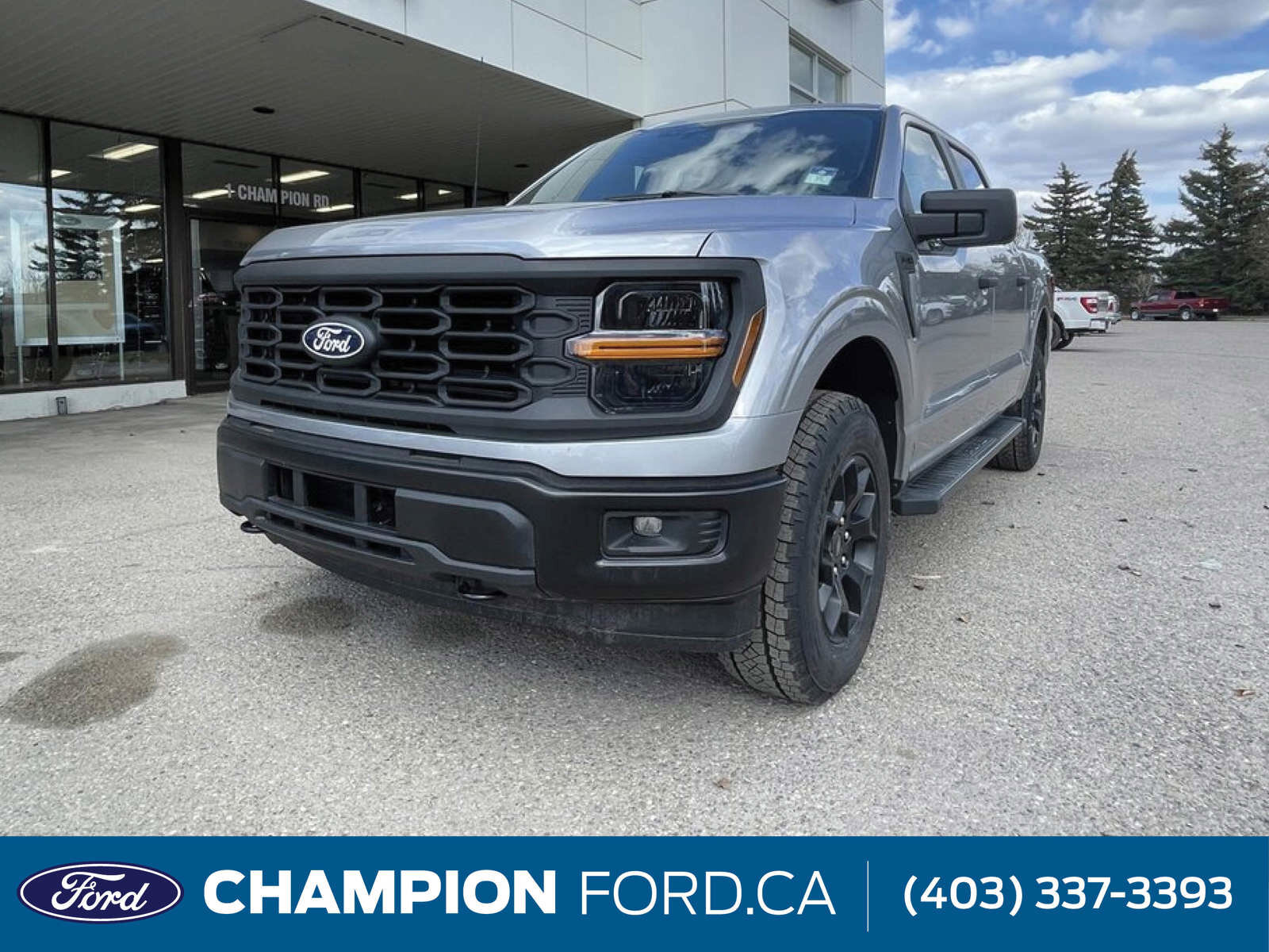 2024 Ford F-150 STX -ICONIC SILVER