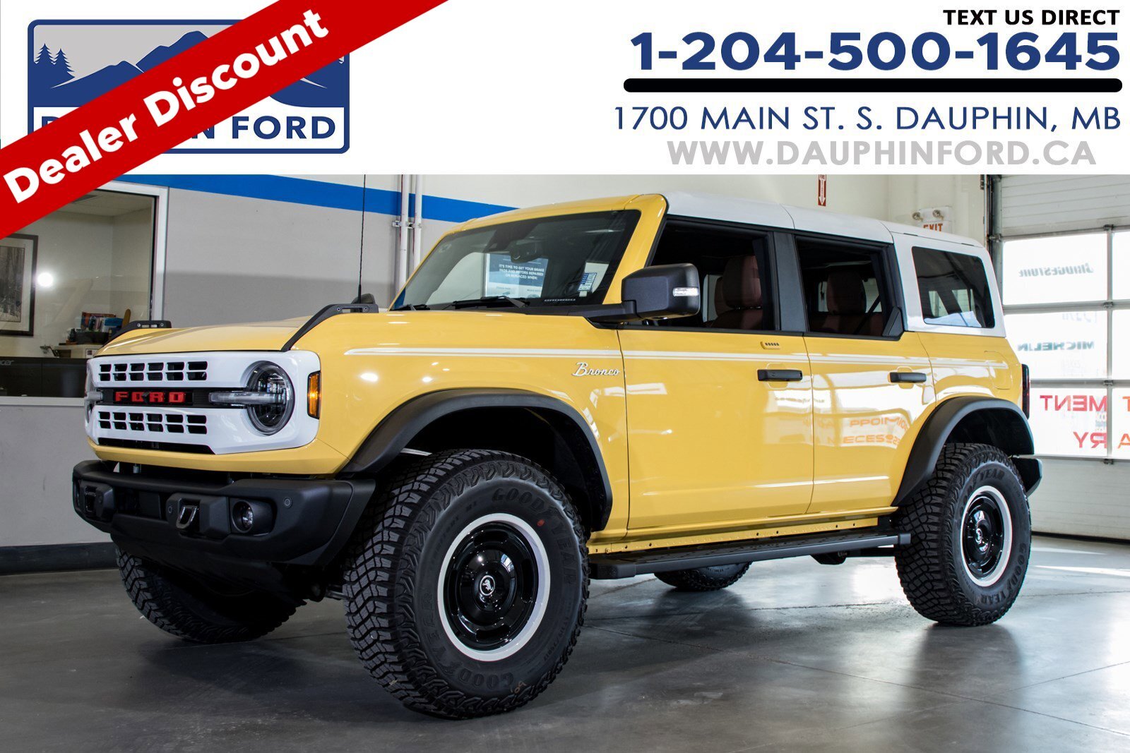 2023 Ford Bronco Heritage Limited Edition Lux Pck/Adapt Cruise/Htd 