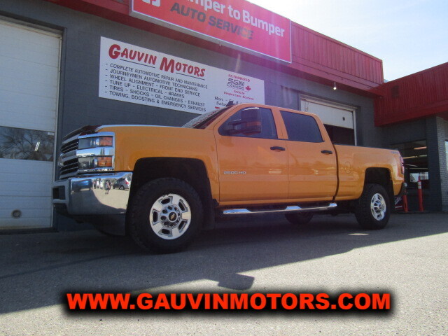 2015 Chevrolet SILVERADO 2500HD LT CREW 4X4 LOADED, INSPECTED, PRICED TO SELL!  