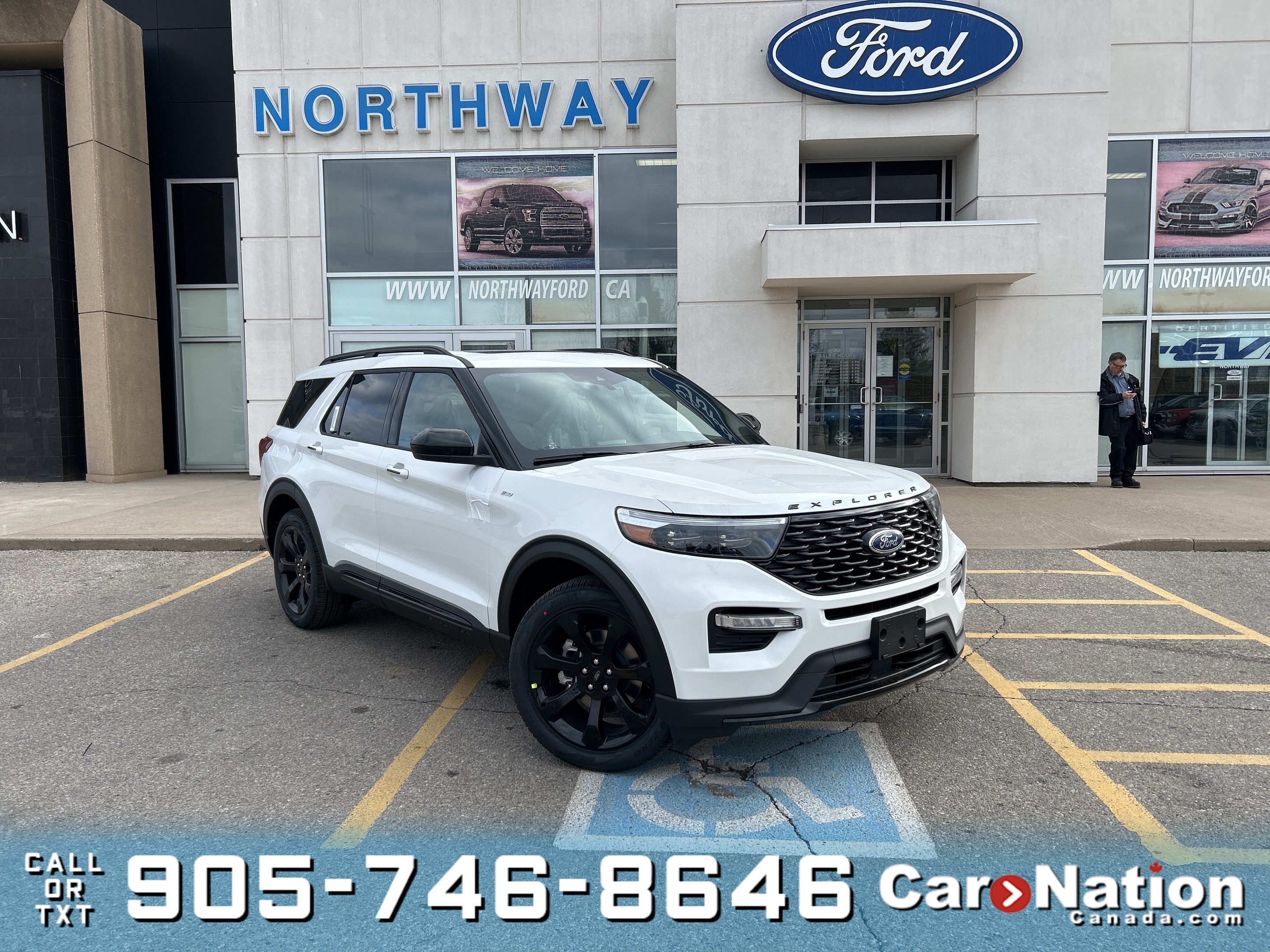 2024 Ford Explorer ST LINE | 4X4 | LEATHER | PANO ROOF | NAVIGATION