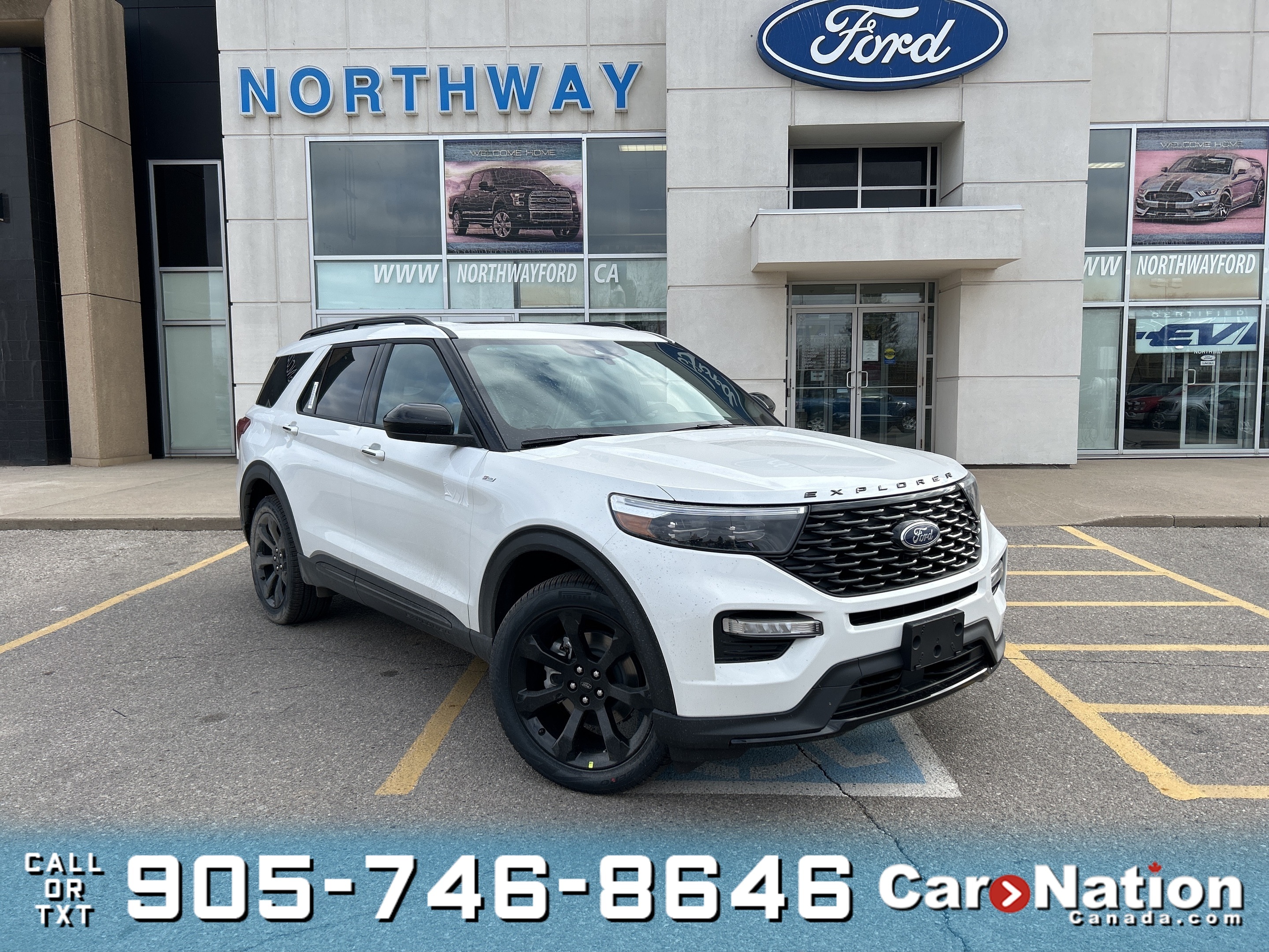 2024 Ford Explorer ST LINE | 4X4 | LEATHER | PANO ROOF | NAV|21" RIMS