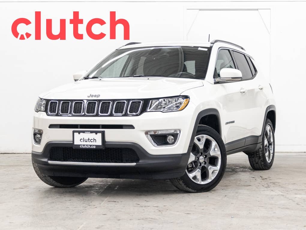 2018 Jeep Compass Limited 4X4 w/ Uconnect 4C, Apple CarPlay & Androi