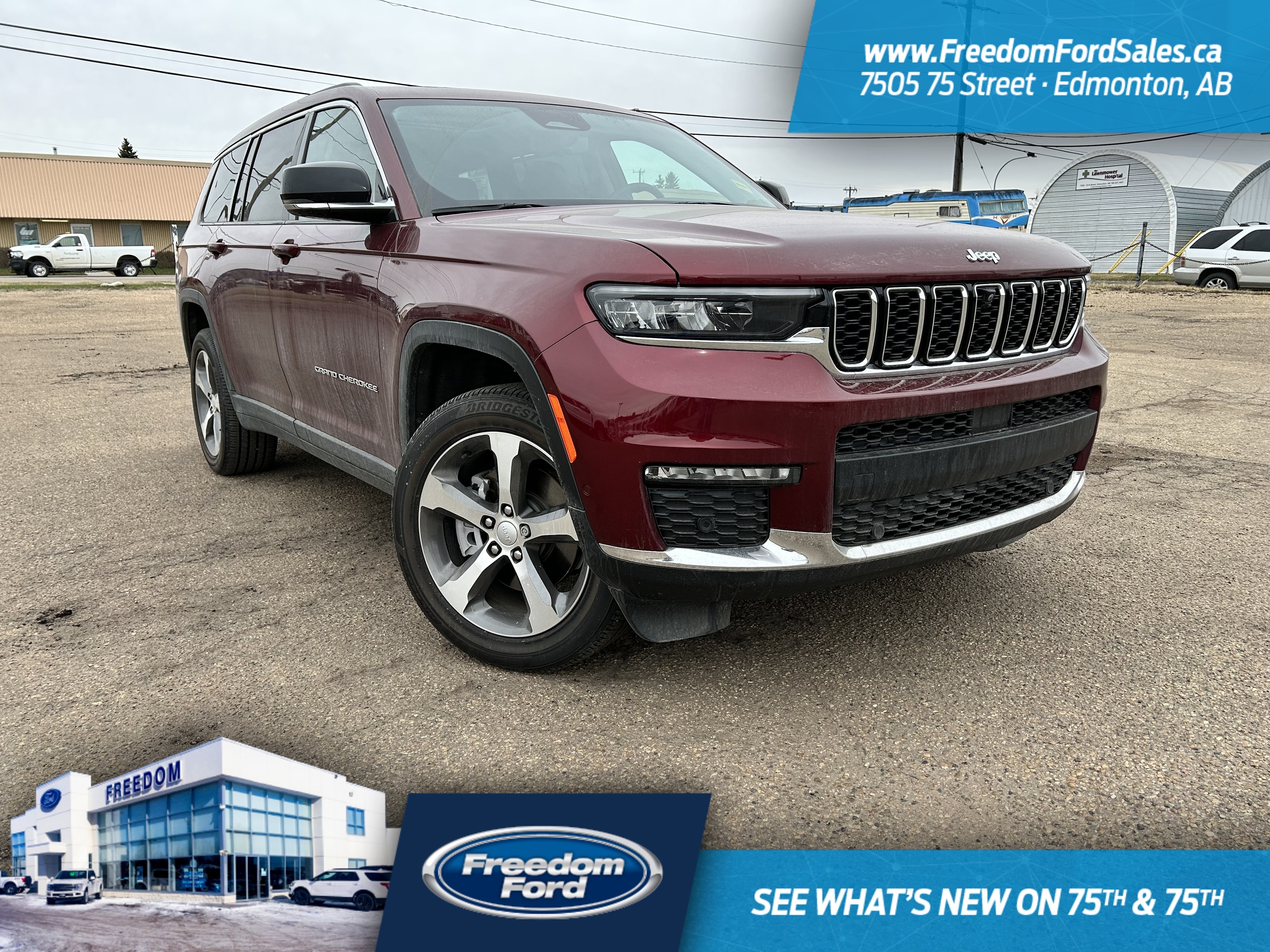2022 Jeep Grand Cherokee L Limited | Rear Cam | Heated Seats | Sunroof | 