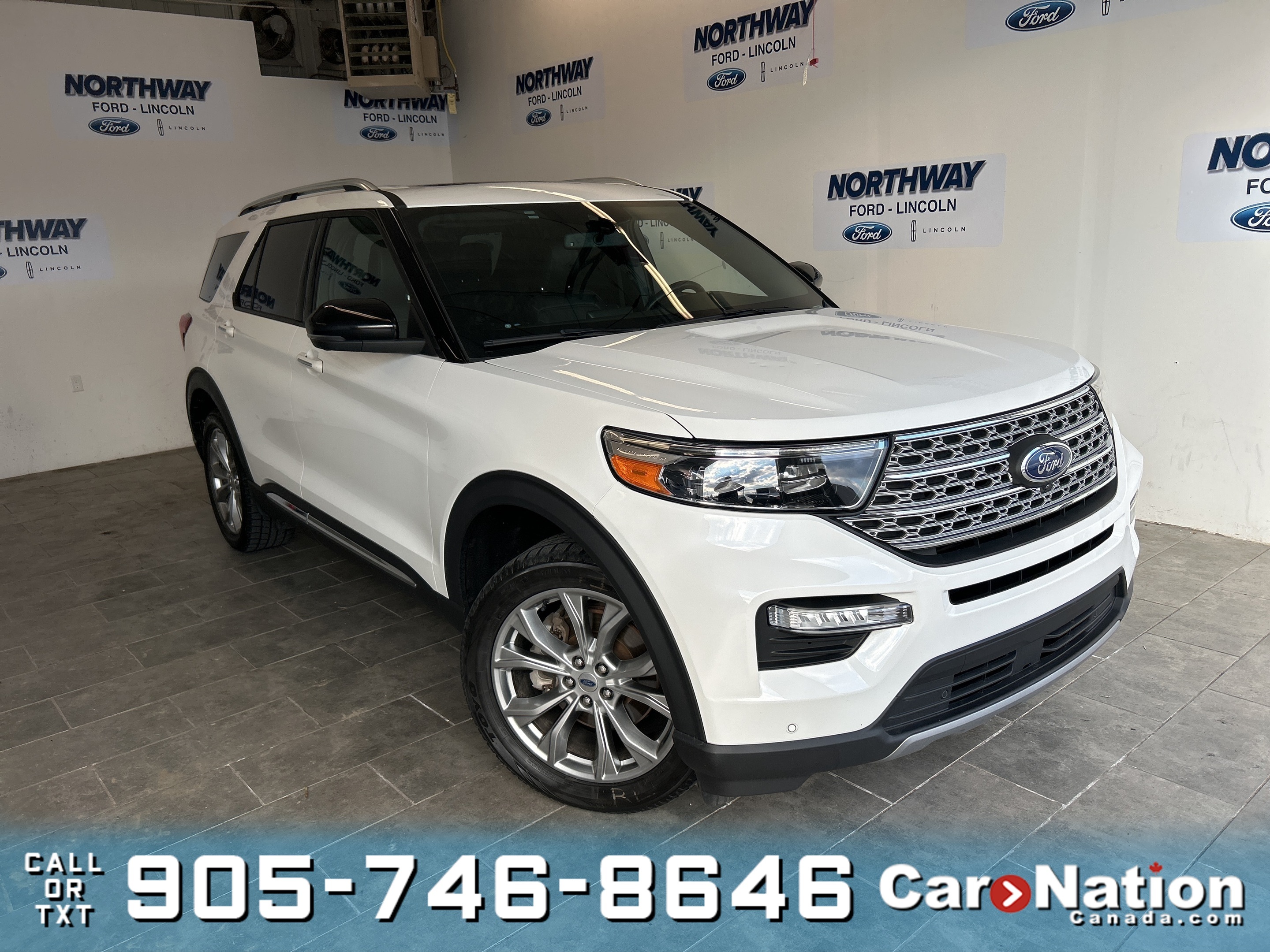 2020 Ford Explorer LIMITED | 4X4 | LEATHER | SUNROOF | NAV | 20" RIMS