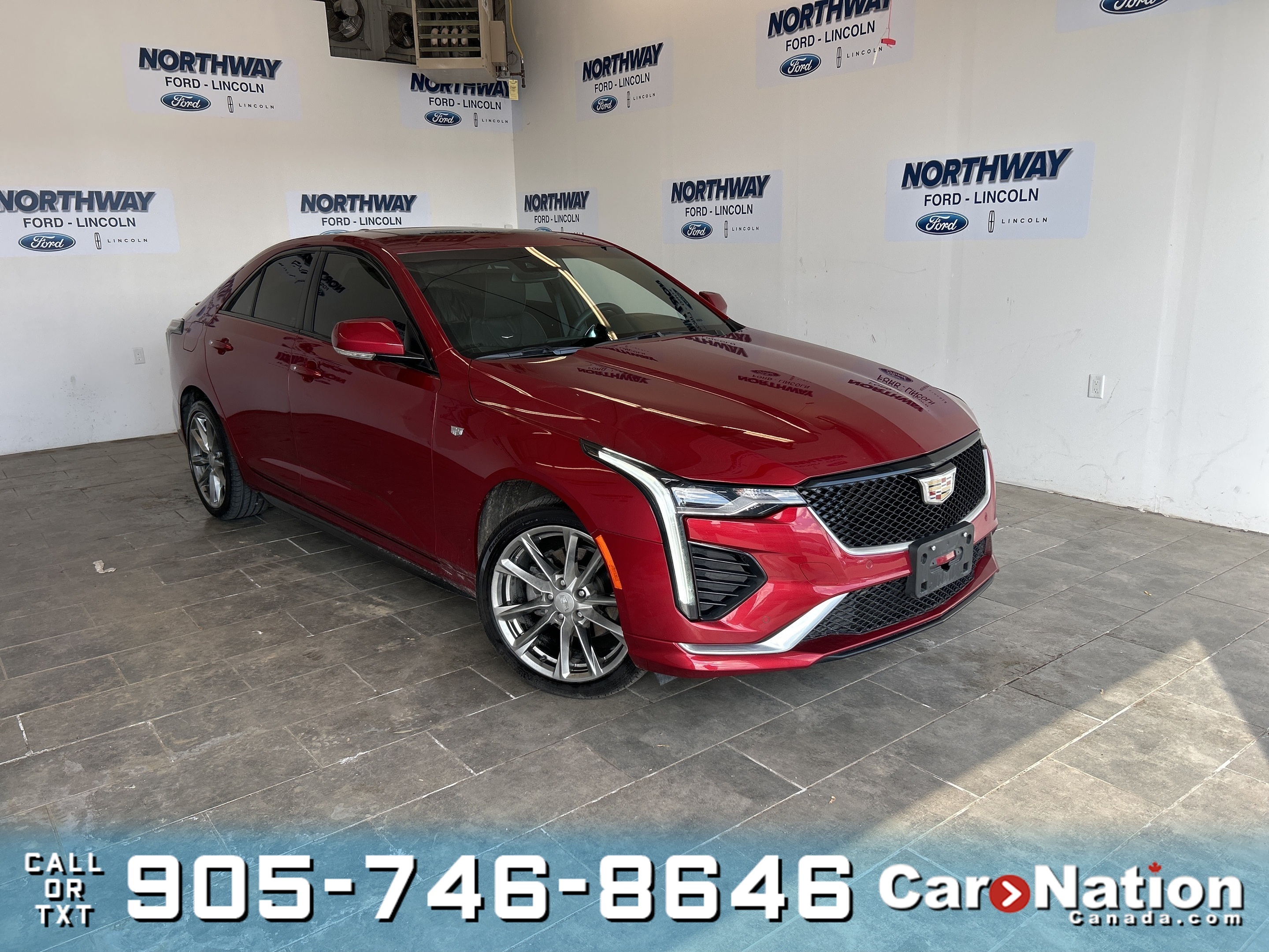 2023 Cadillac CT4 SPORT | AWD | LEATHER | SUNROOF | NAVIGATION | 