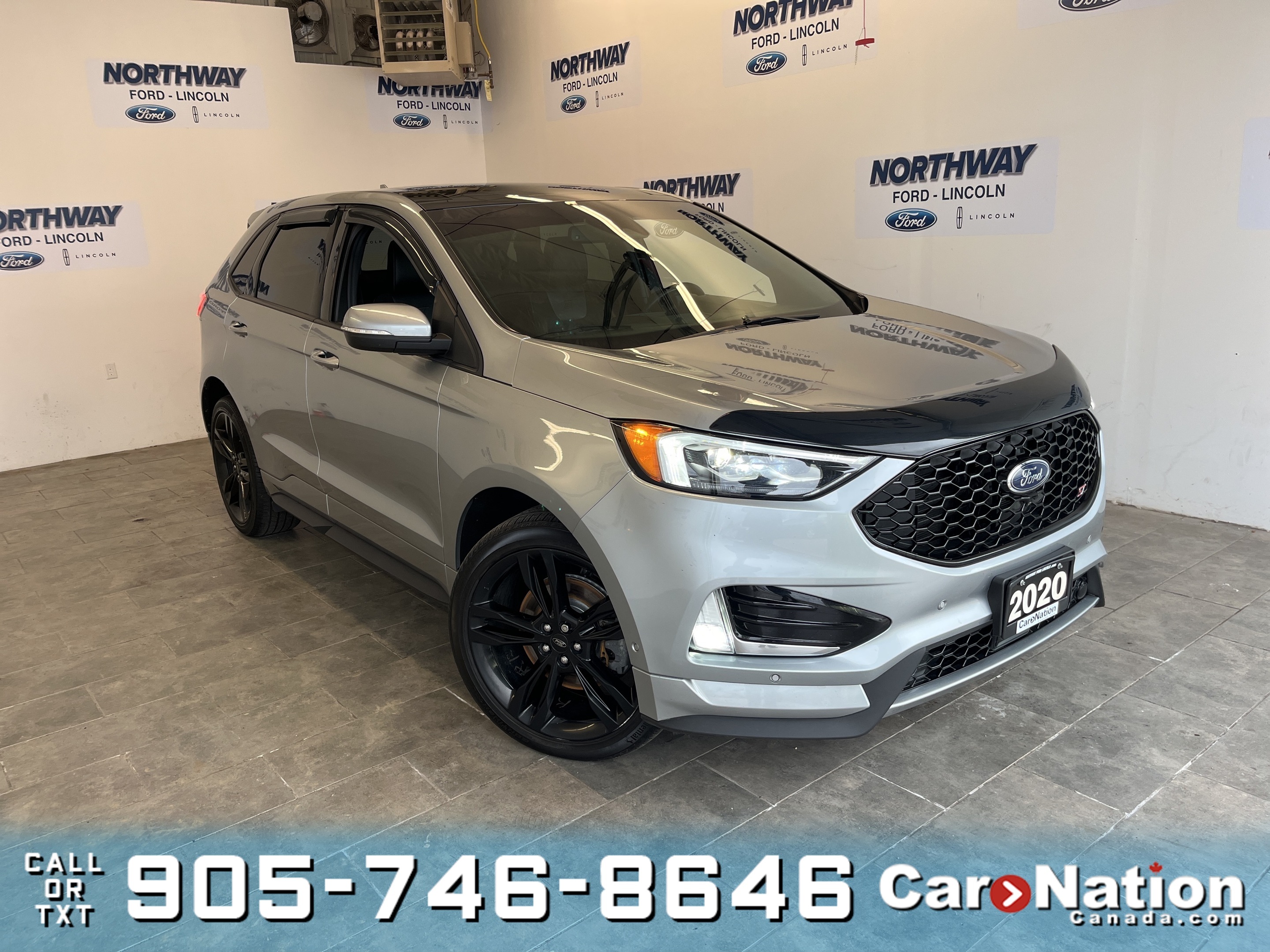 2020 Ford Edge ST | AWD |401A | PANO ROOF | SUEDE | 21" RIMS |NAV