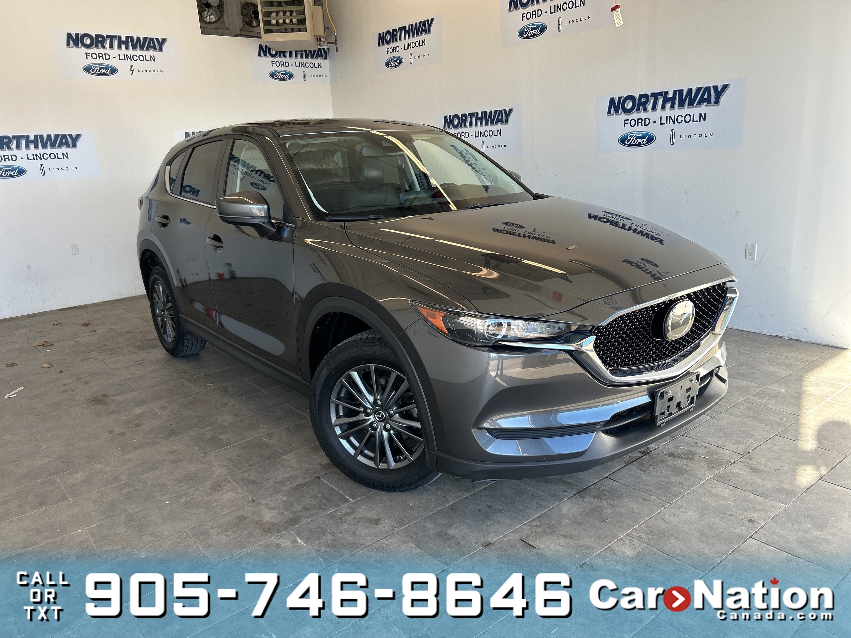 2020 Mazda CX-5 GS | LEATHER | NAVIGATION | 1 OWNER | ONLY 59KM!