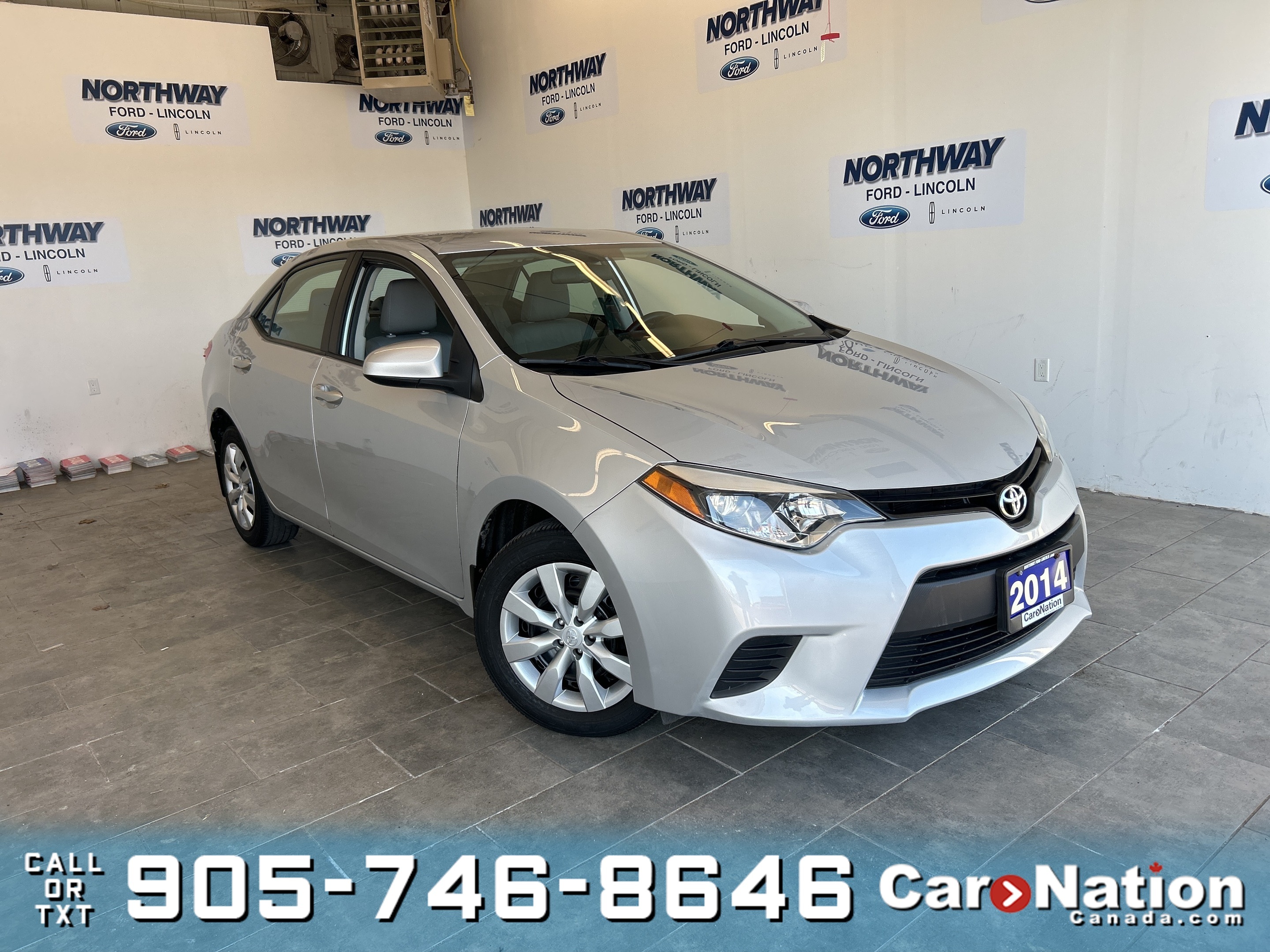 2014 Toyota Corolla TOUCHSCREEN | REAR CAM | LOW KMS | OPEN SUNDAYS