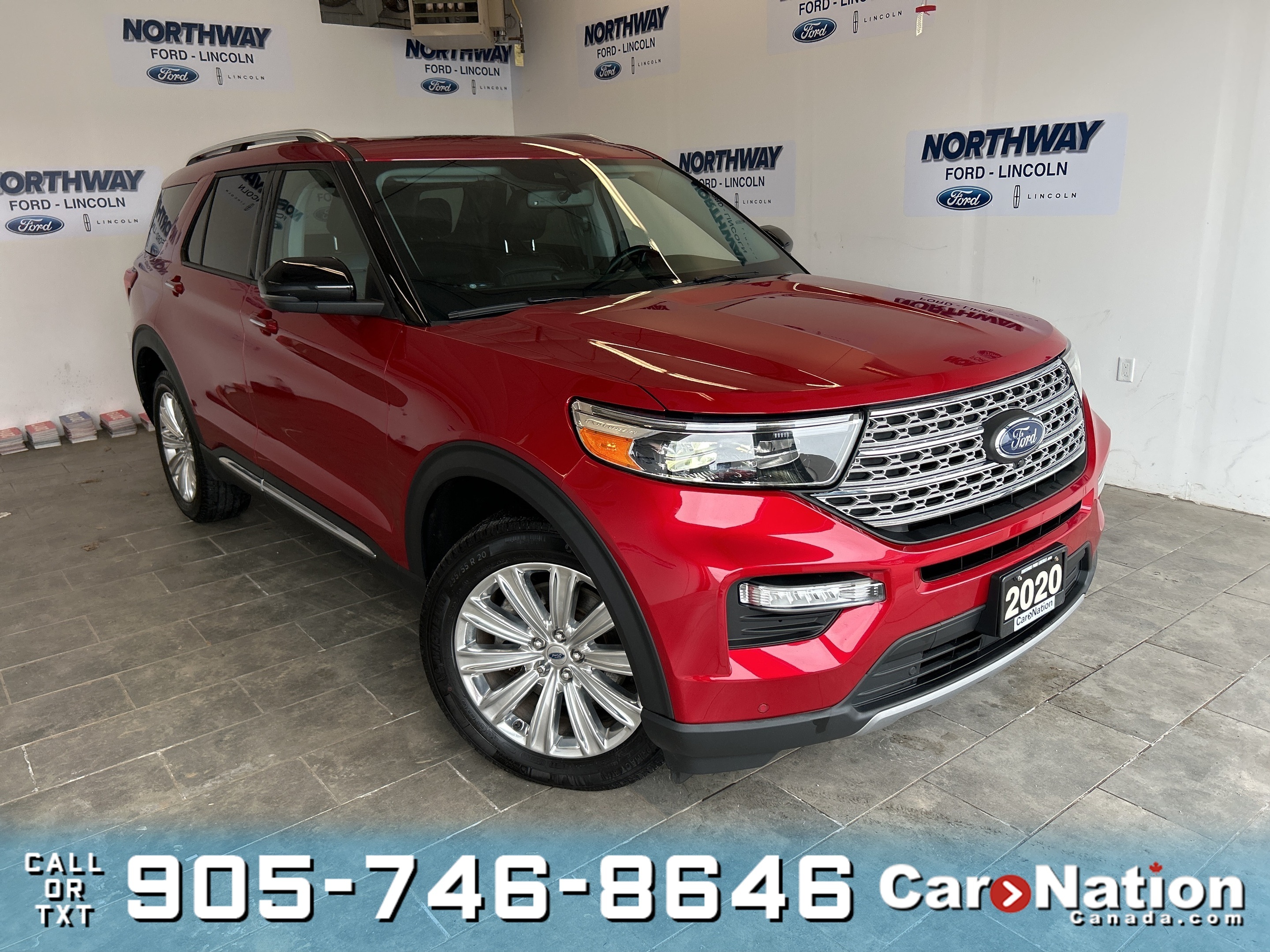 2020 Ford Explorer LIMITD | HYBRID | 4X4 | LEATHER | PANO ROOF | NAV