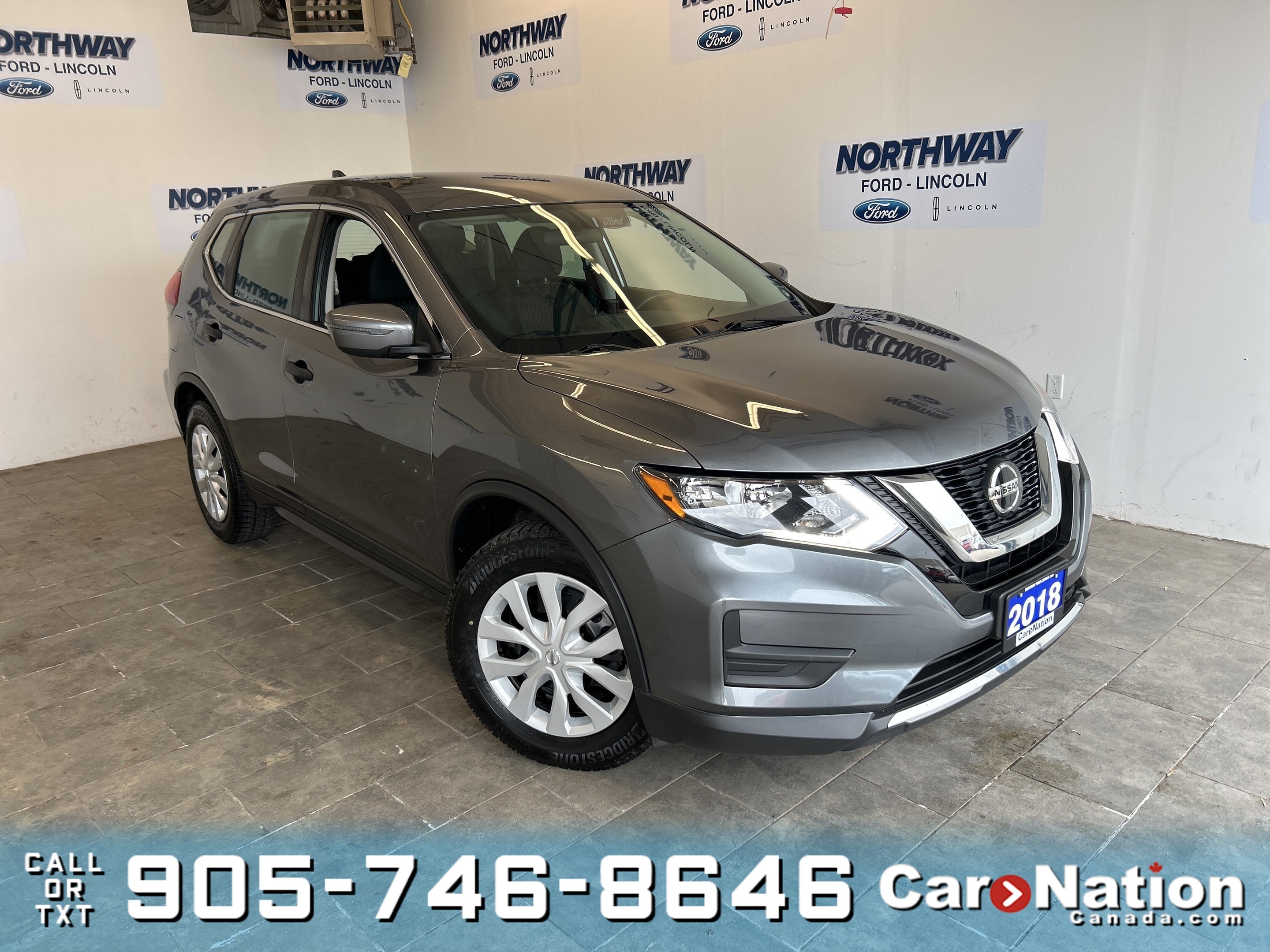 2018 Nissan Rogue TOUCHSCREEN | REAR CAM | WE WANT YOUR TRADE! 