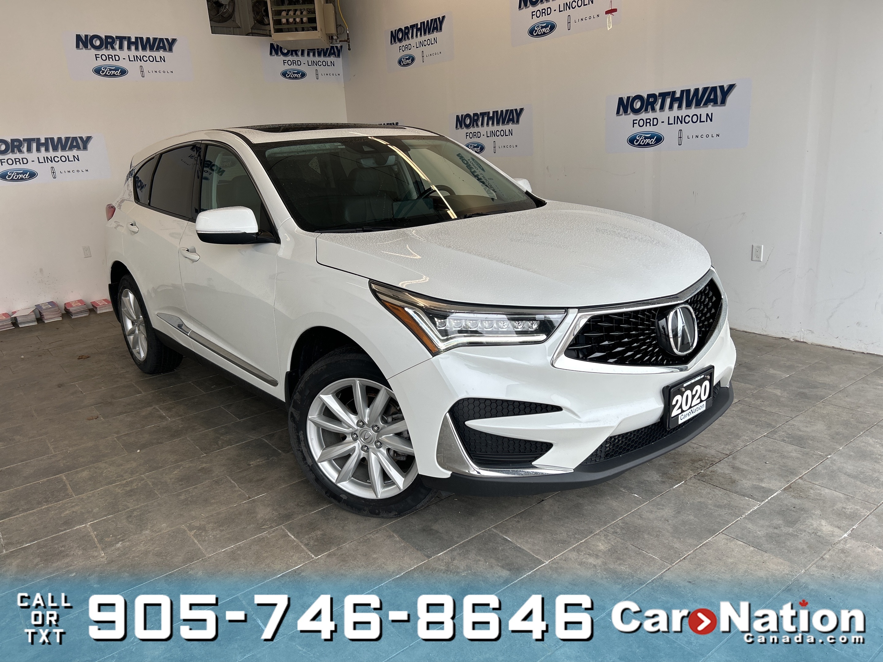 2020 Acura RDX AWD | LEATHER | PANO ROOF | NAVIGATION | ONLY 63KM