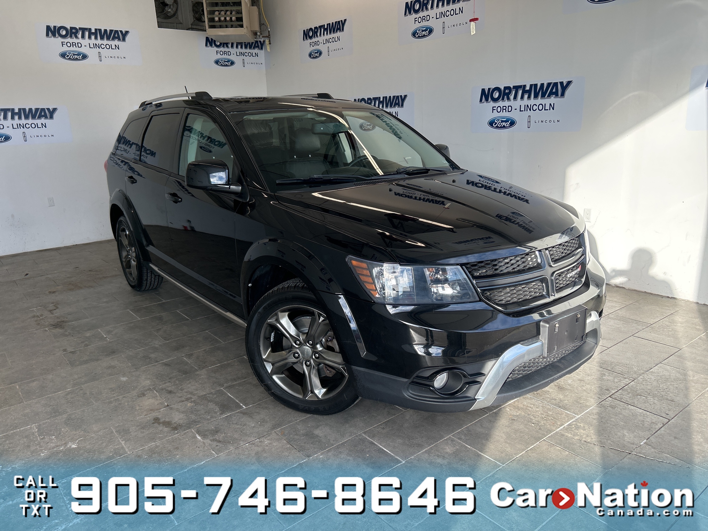 2015 Dodge Journey CROSSROAD |LEATHER | 8.4" SCREEN | SUNROOF |7 PASS