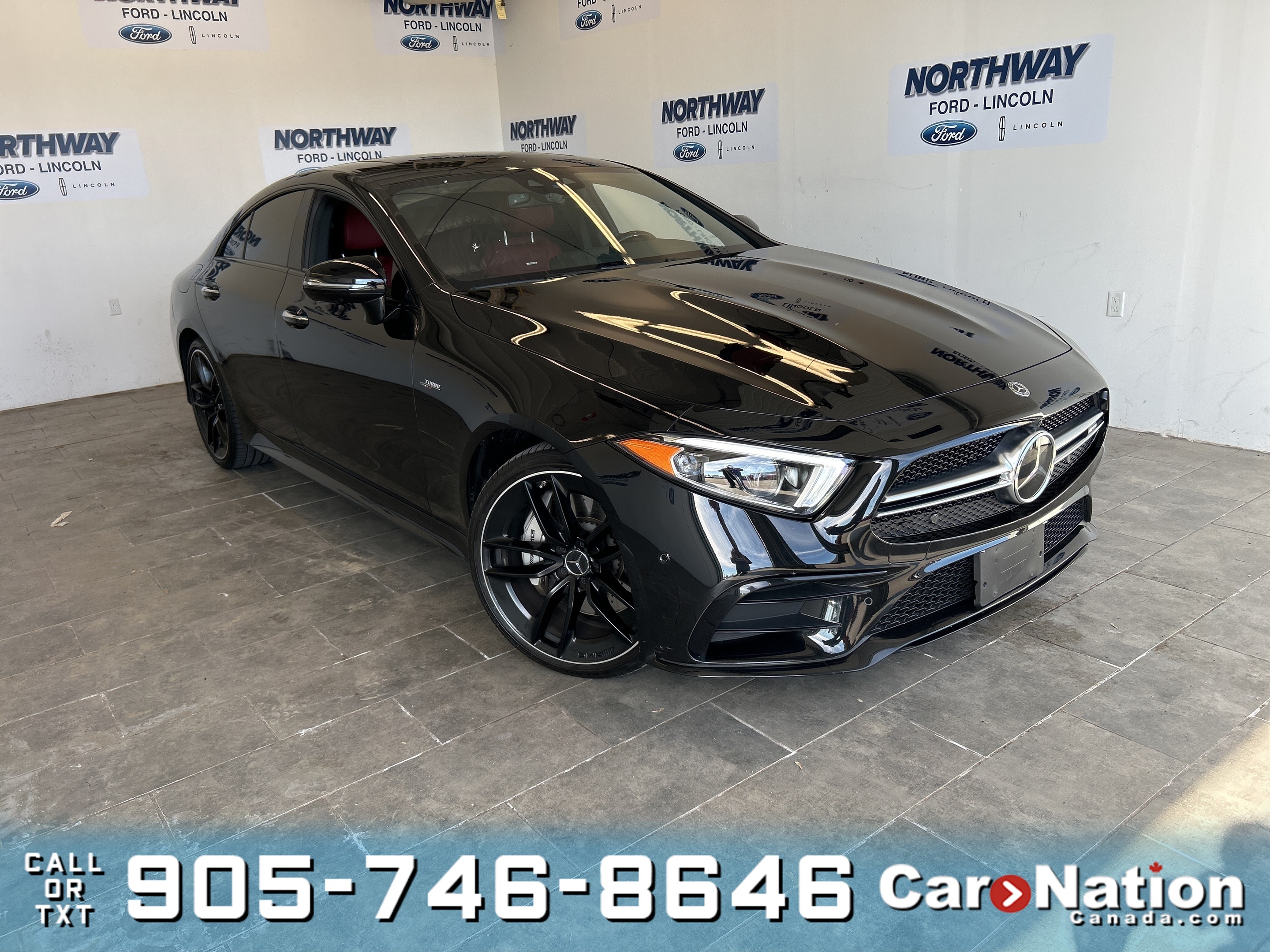 2021 Mercedes-Benz CLS CLS 53 AMG | AWD | RED LEATHER | ROOF | BLACK RIMS