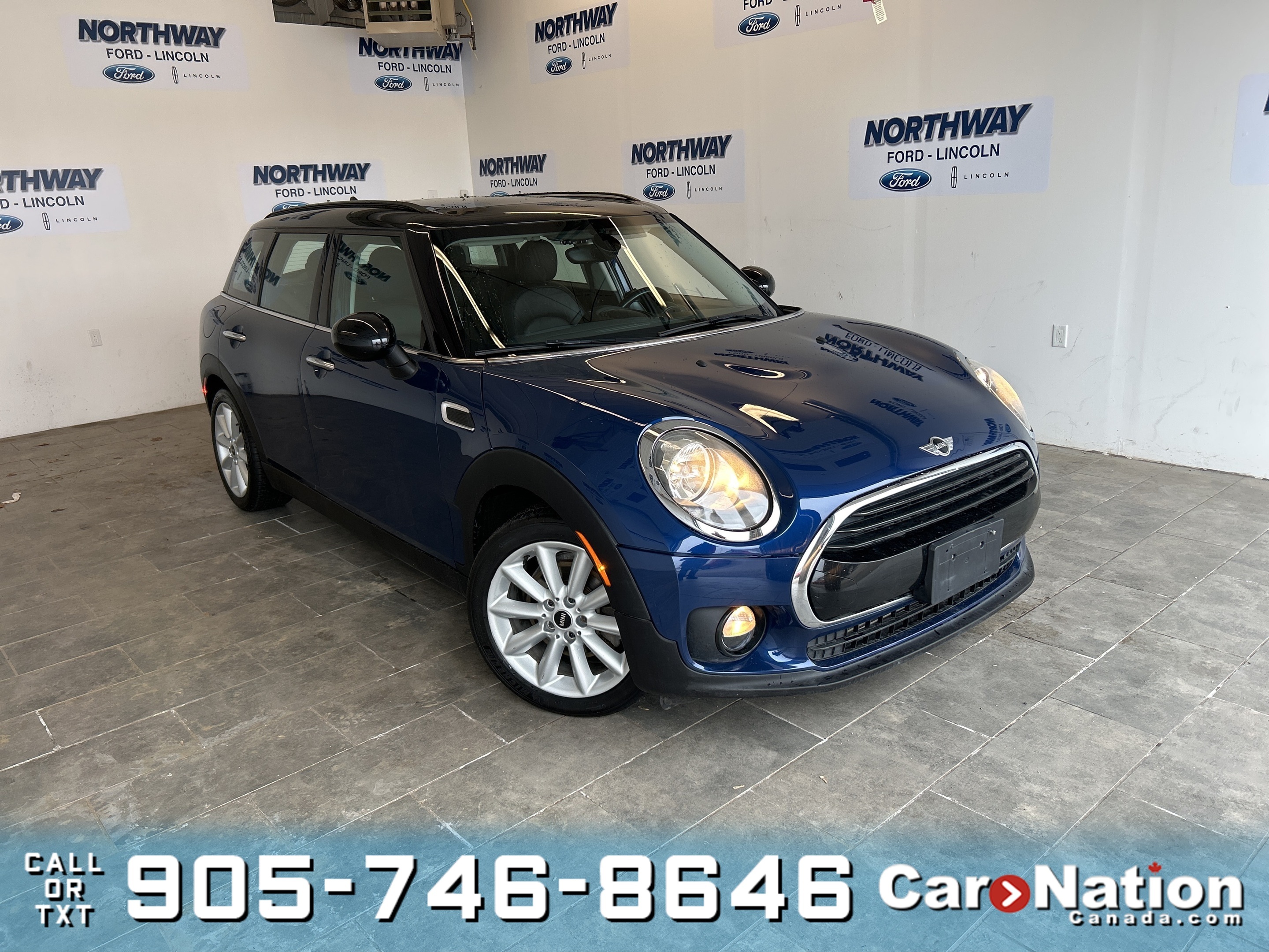 2016 MINI Cooper Clubman LEATHER | SUNROOF | LOW KMS | WE WANT YOUR TRADE