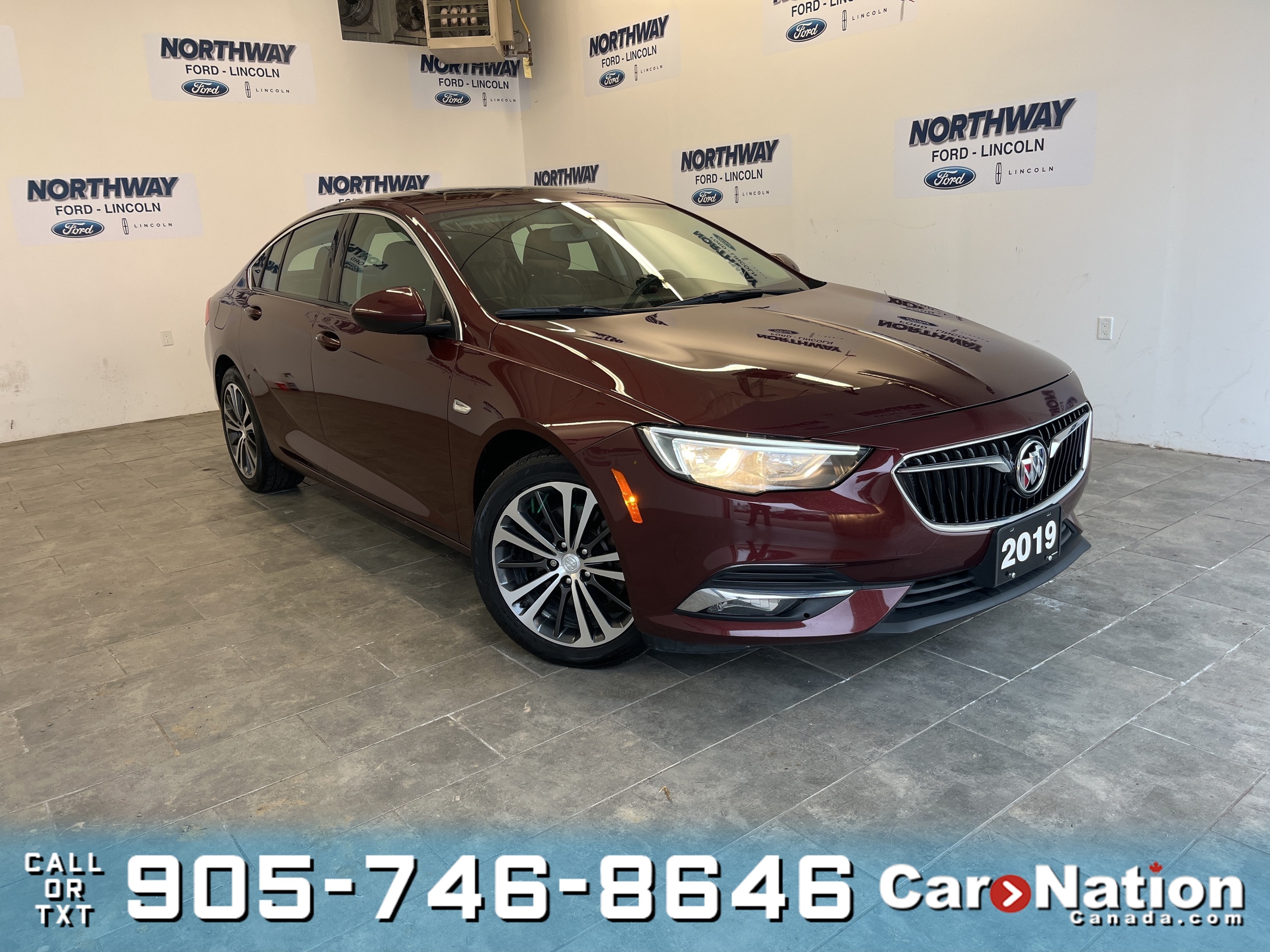 2019 Buick Regal ESSENCE | AWD | LEATHER | SUNROOF | NAV | 1 OWNER
