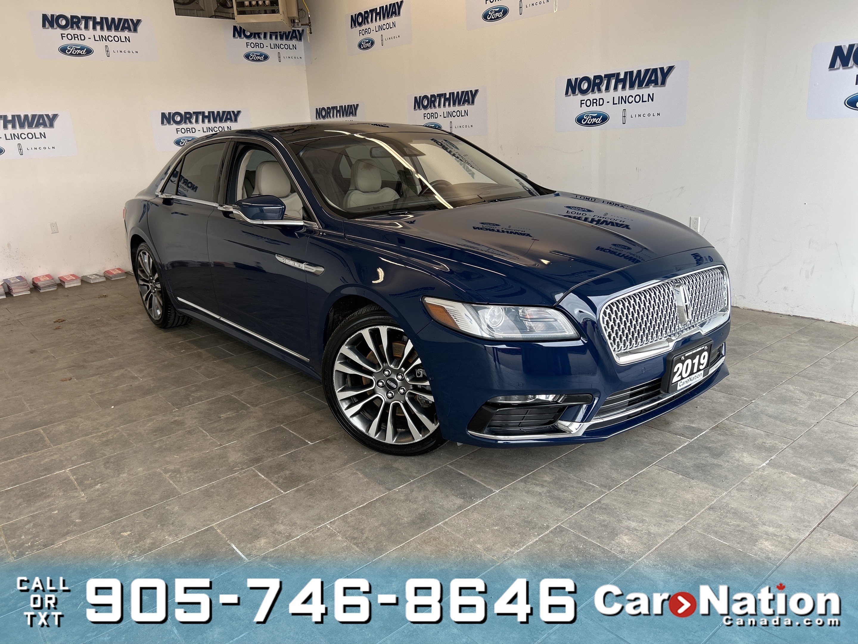 2019 Lincoln Continental RESERVE | V6 | AWD | LEATHER | PANO ROOF | NAV
