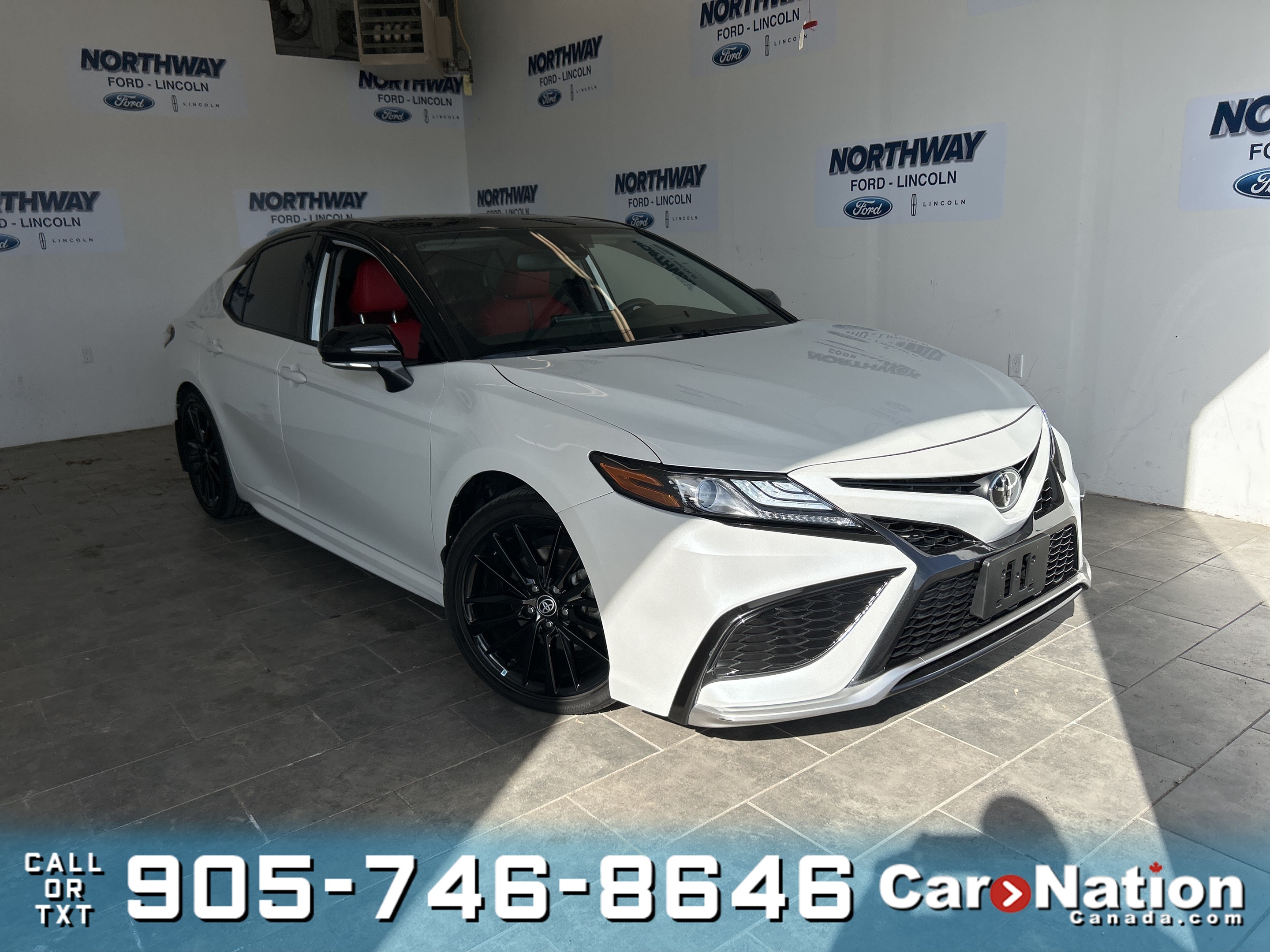 2023 Toyota Camry XSE | AWD | RED LEATHER | SUNROOF | 1 OWNER 