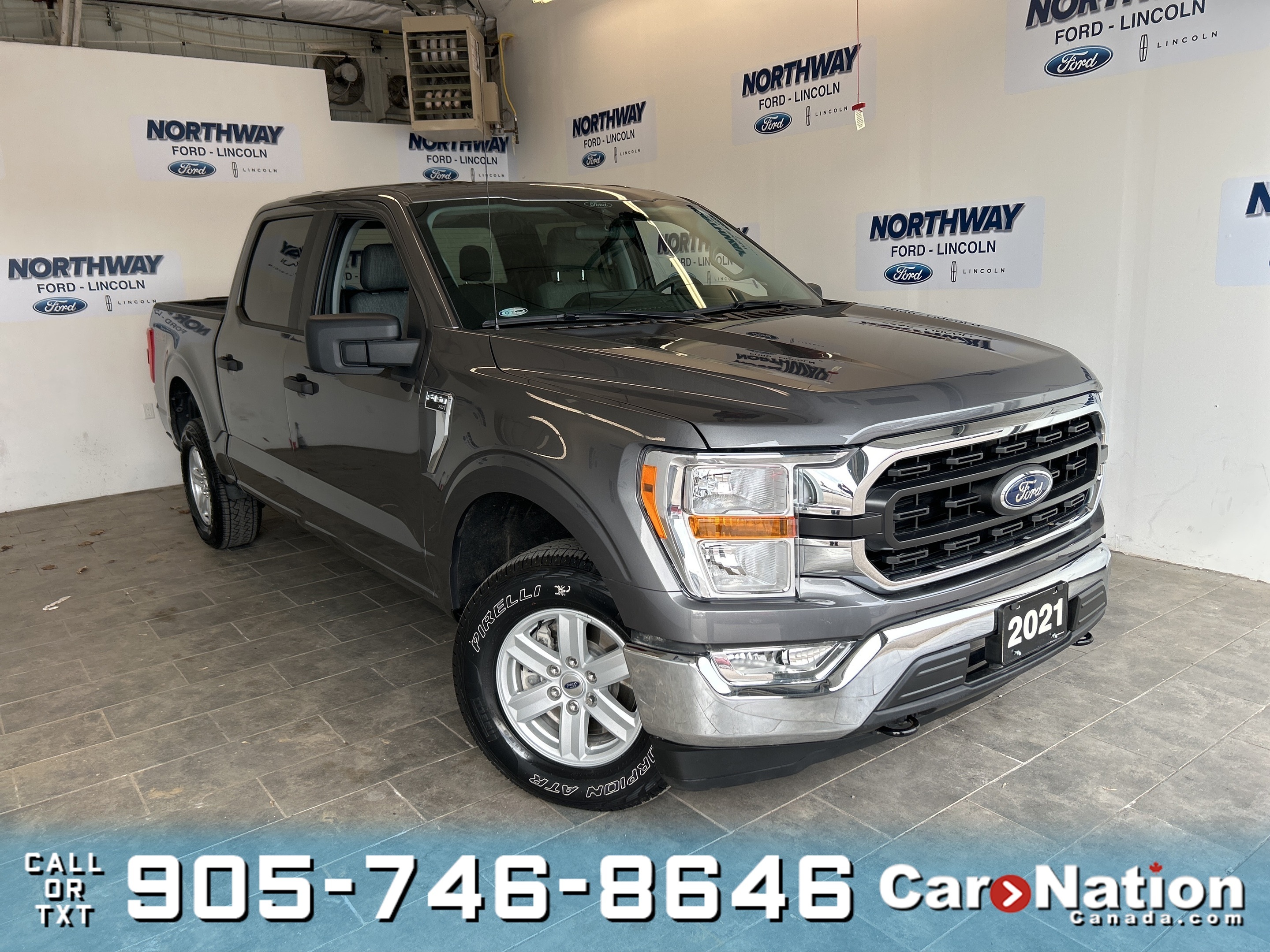 2021 Ford F-150 XLT | 4X4 | CREW CAB | TOUCHSCREEN | NEW CAR TRADE