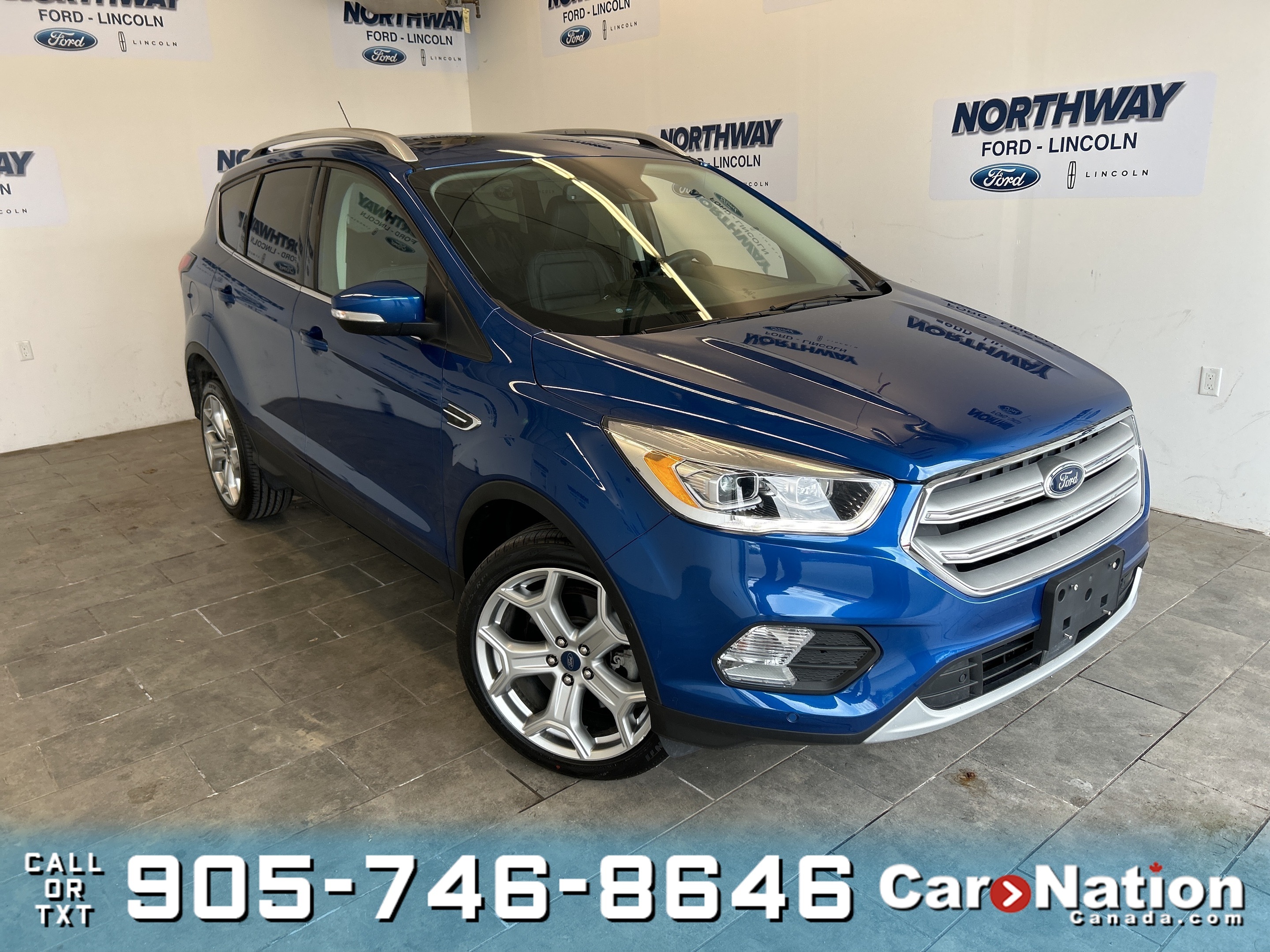 2019 Ford Escape TITANIUM | 4X4 | LEATHER | PANO ROOF | NAV