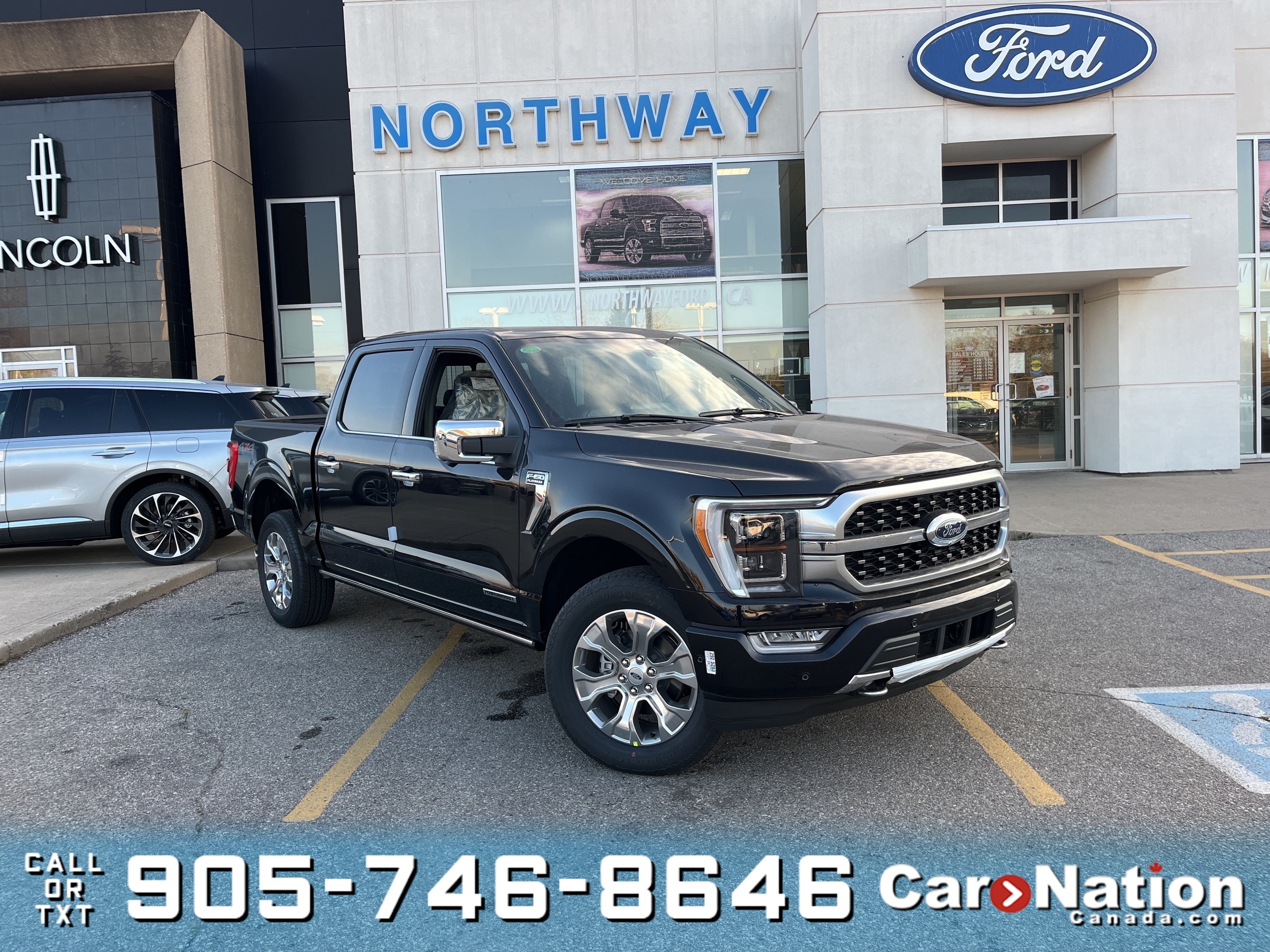 2023 Ford F-150 PLATINUM | 4X4 | HYBRID | PANO ROOF | LEATHER 