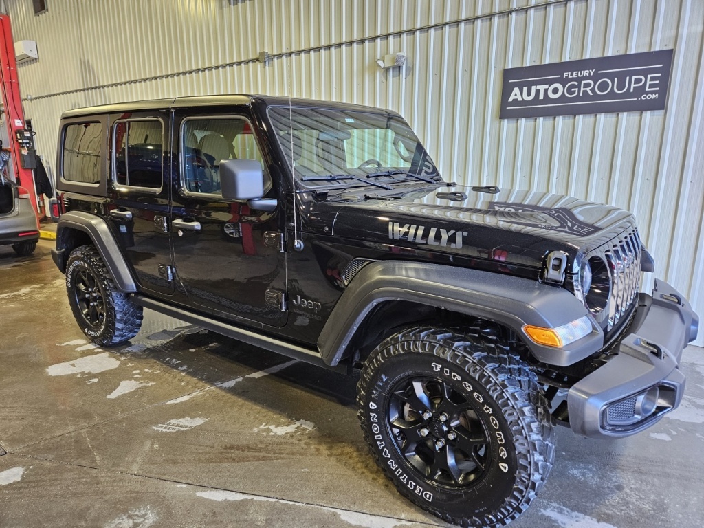 2021 Jeep Wrangler Unlimited  Willys 4X4 Auto A\C Cam