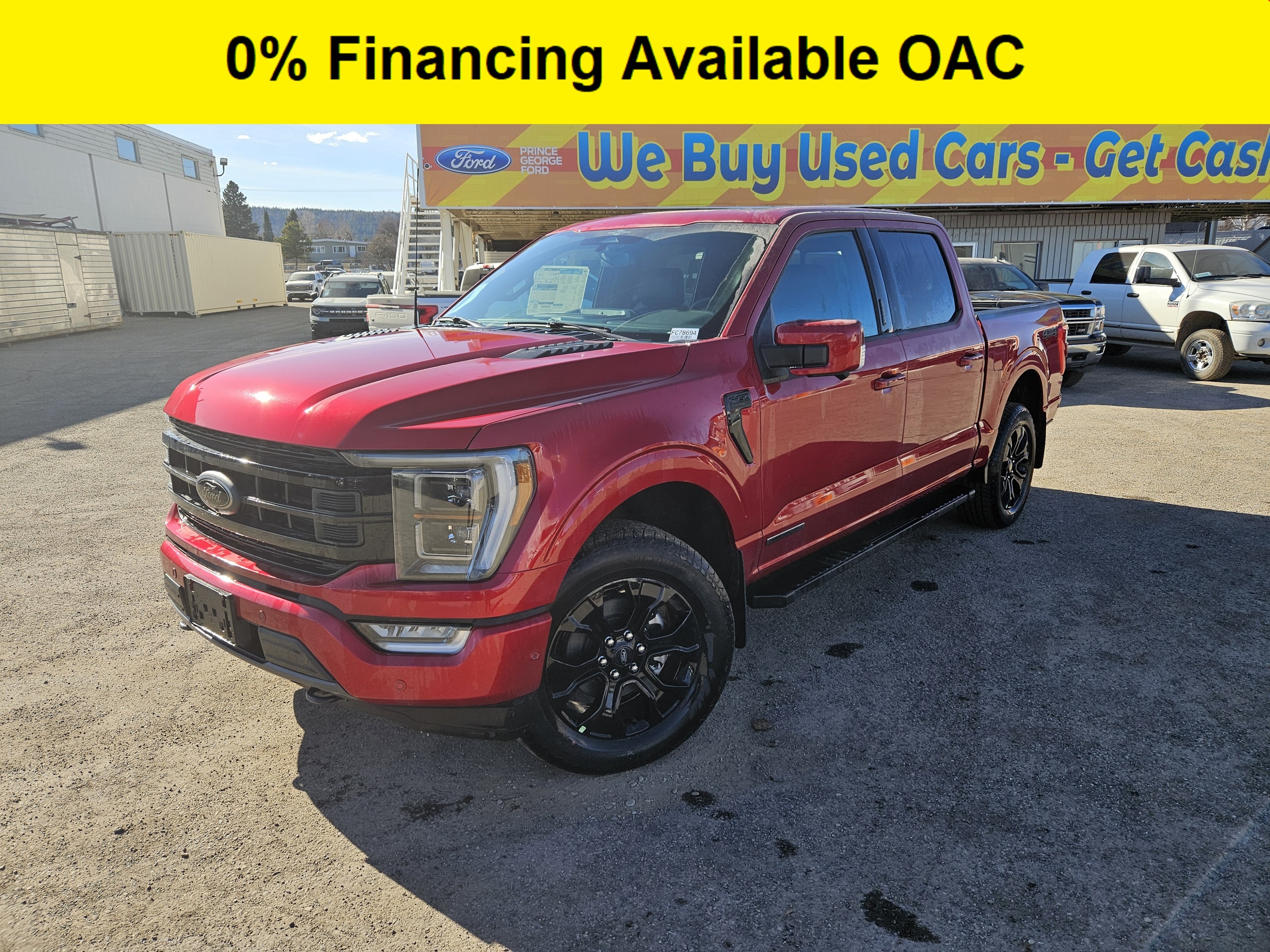 2023 Ford F-150 Lariat | 502A | 145 | Hybrid | Black/Sport Package