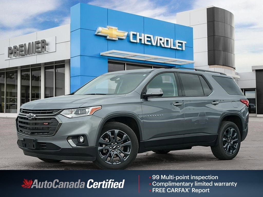 2020 Chevrolet Traverse RS | Panoramic Sunroof | App Connect | Navigation