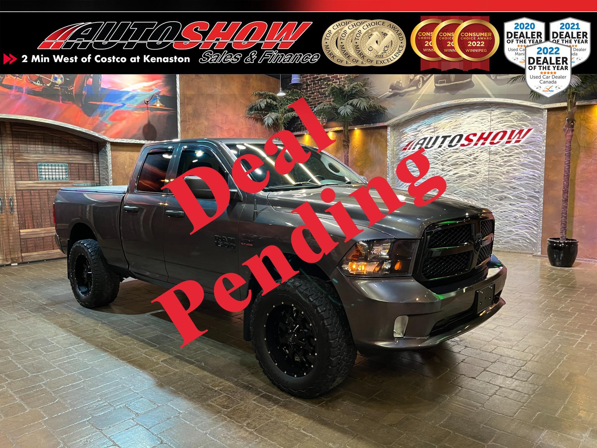 2021 Ram 1500 Lifted Night Edition - 35in KO2s, Htd Seats & Whee
