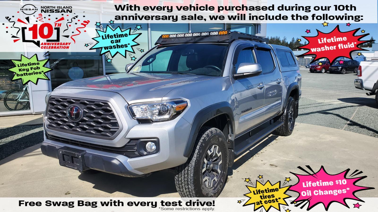 2021 Toyota Tacoma TRD OFF ROAD PREMIUM / MATCHING CANOPY / ROOF RACK