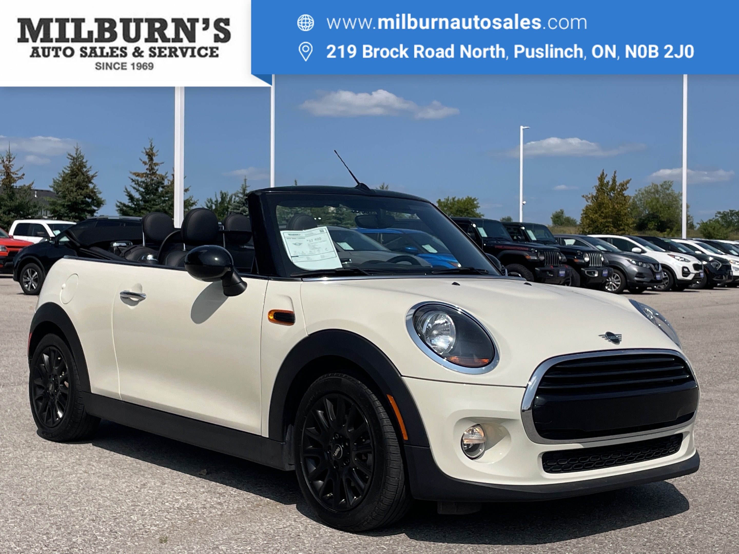2019 MINI Convertible Cooper Convertible / Leather / Heated Seats