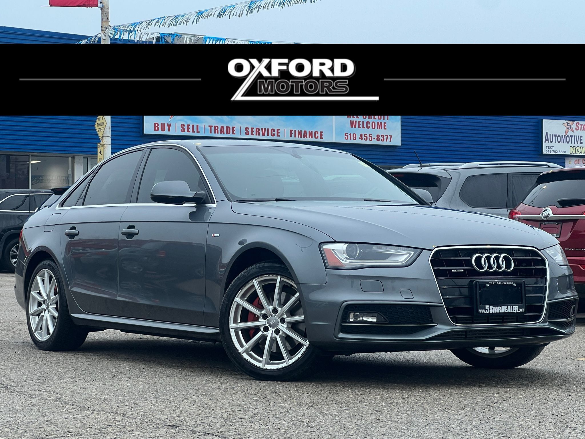 2015 Audi A4 AWD LEATHER SUNROOF LOADED! WE FINANCE ALL CREDIT!
