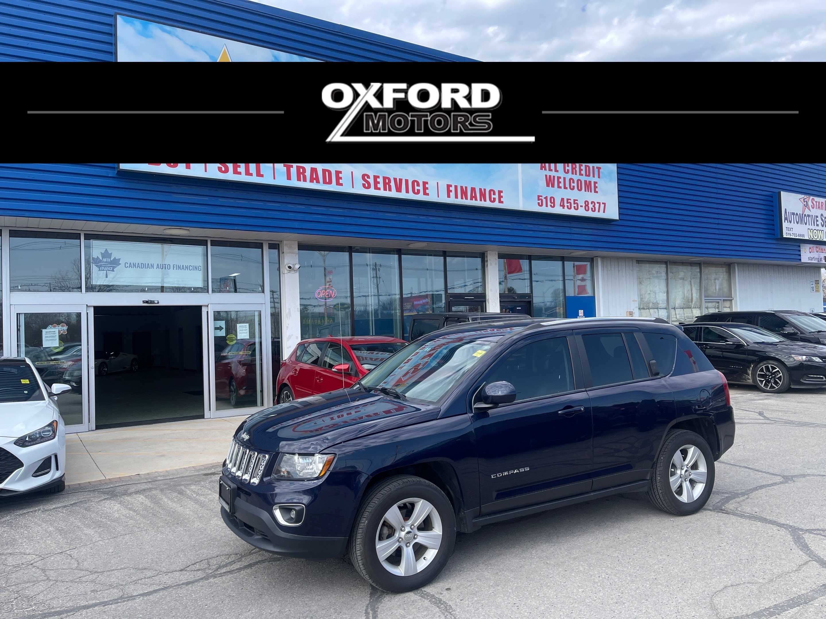 2017 Jeep Compass LEATHER SUNROOF H-SEATS! WE FINANCE ALL CREDIT!