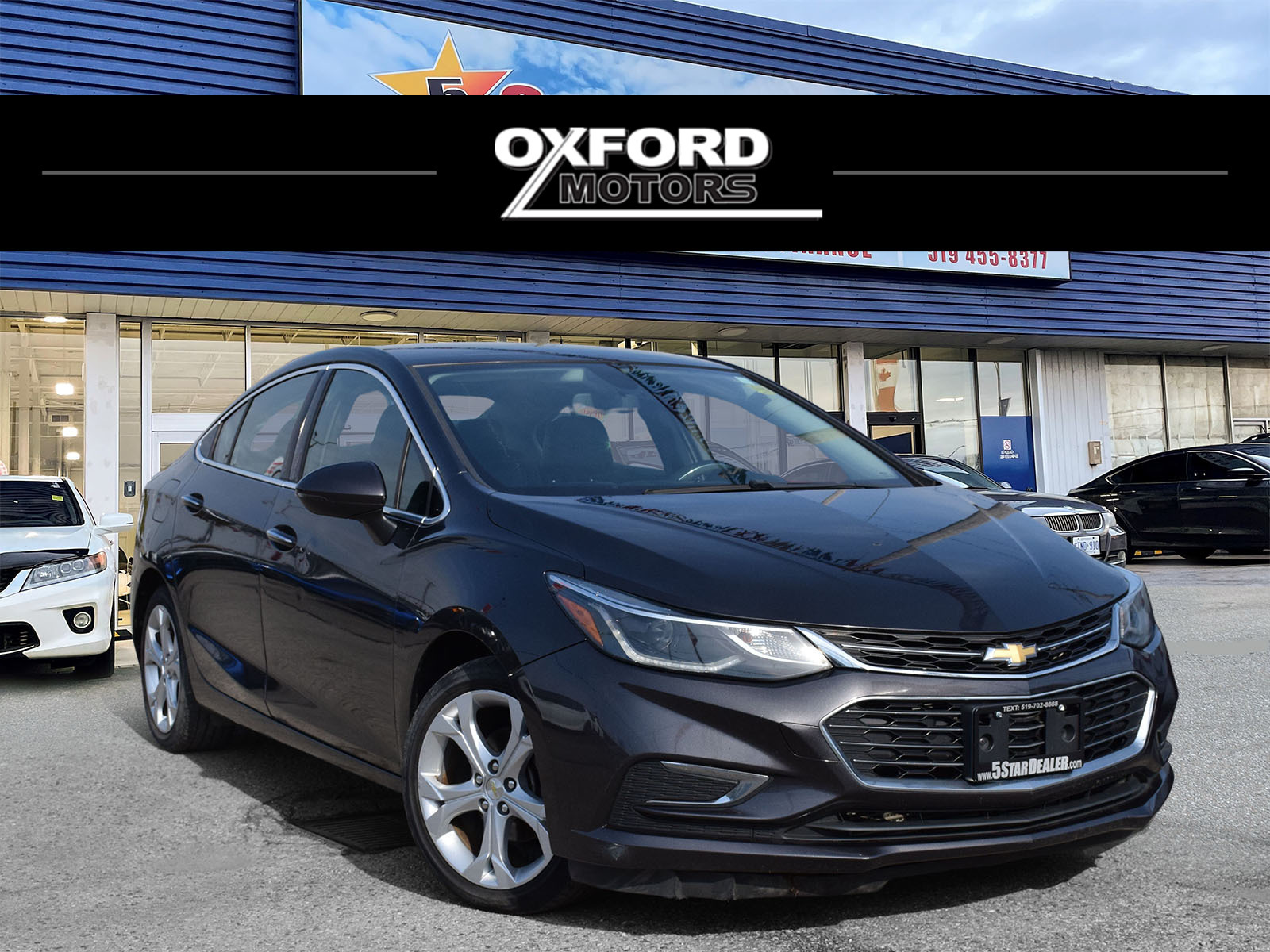 2017 Chevrolet Cruze LEATHER R-CAM MINT! WE FINANCE ALL CREDIT!
