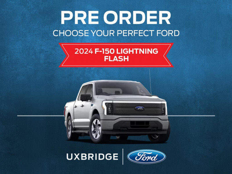 2024 Ford F-150 Lightning Flash  Get your Juice faster with Uxbridge!!!
