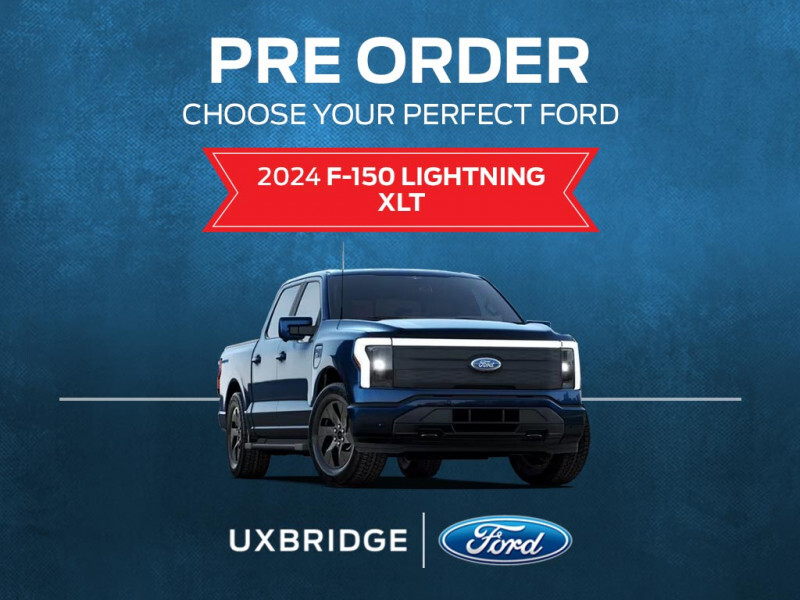 2024 Ford F-150 Lightning XLT  - Get your Juice faster with Uxbridge!!!!
