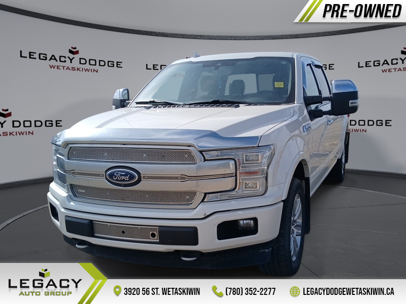 2019 Ford F-150 Platinum   - Leather Seats -  Cooled Seats