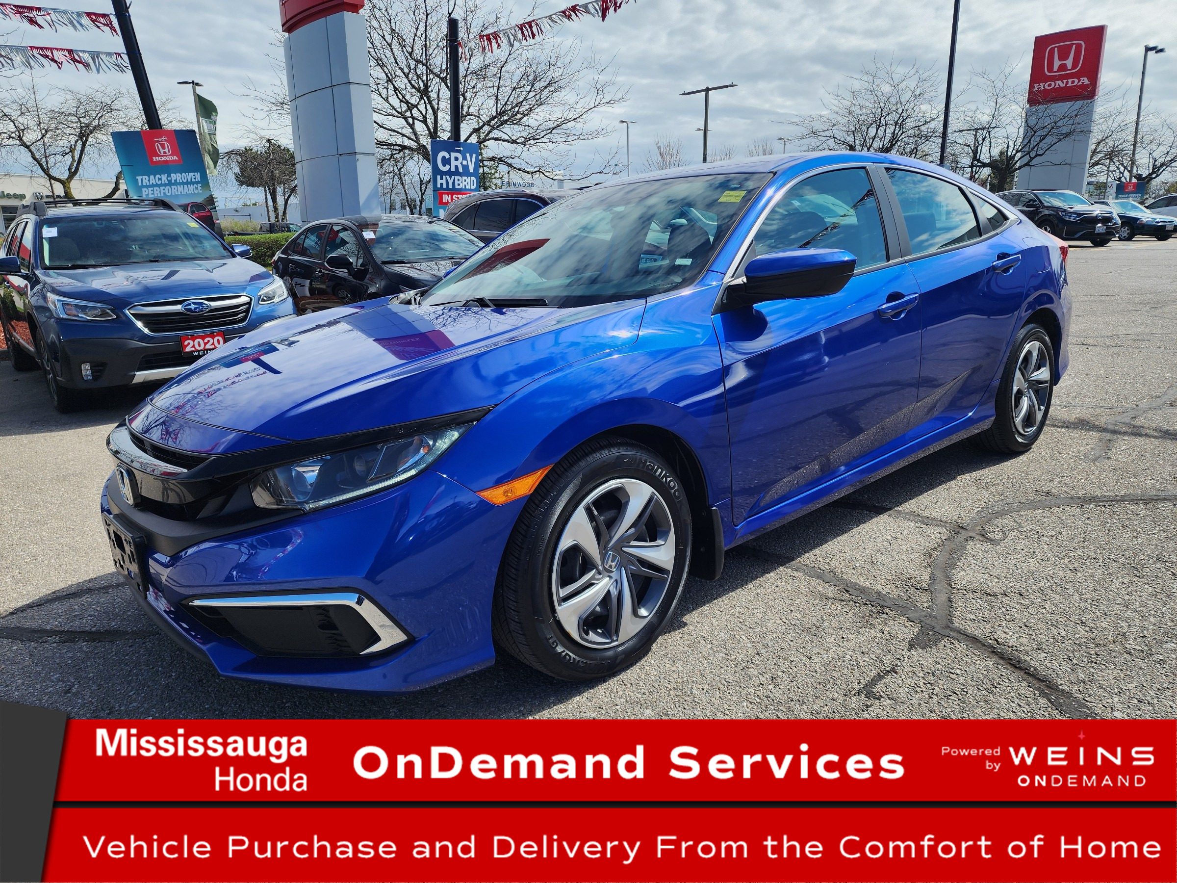2020 Honda Civic LX /CERTIFIED/ ONE OWNER/ NO ACCIDENTS