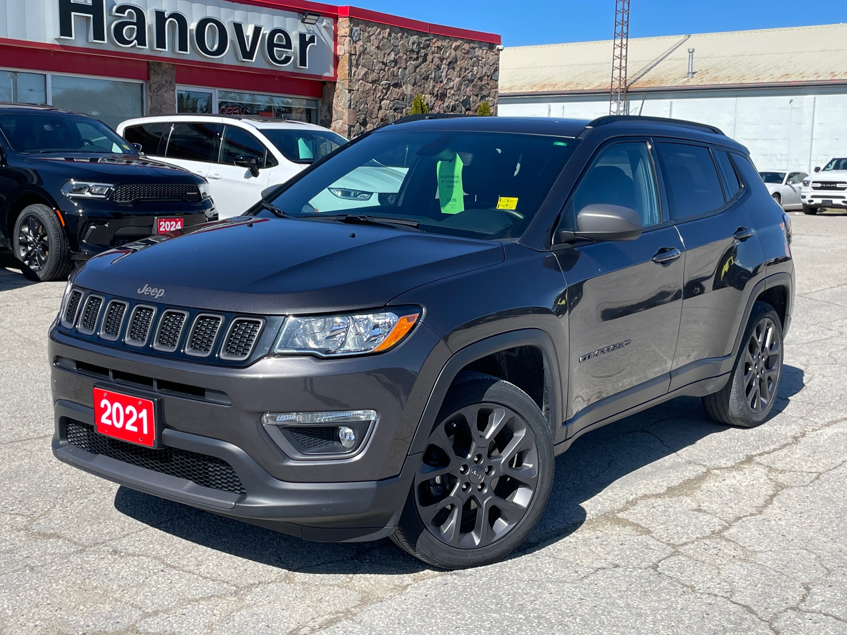 2021 Jeep Compass North Leather-Sunroof-Clean Carfax-4x4