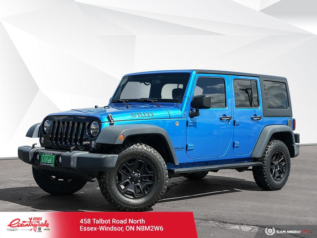 2016 Jeep WRANGLER UNLIMITED Willys package/Automatic/Btooth