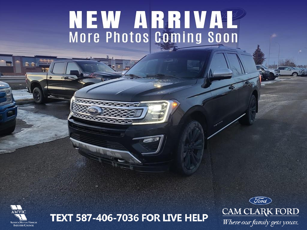 2020 Ford Expedition Max Platinum Leather | Heated Seats | Moonroof | Power