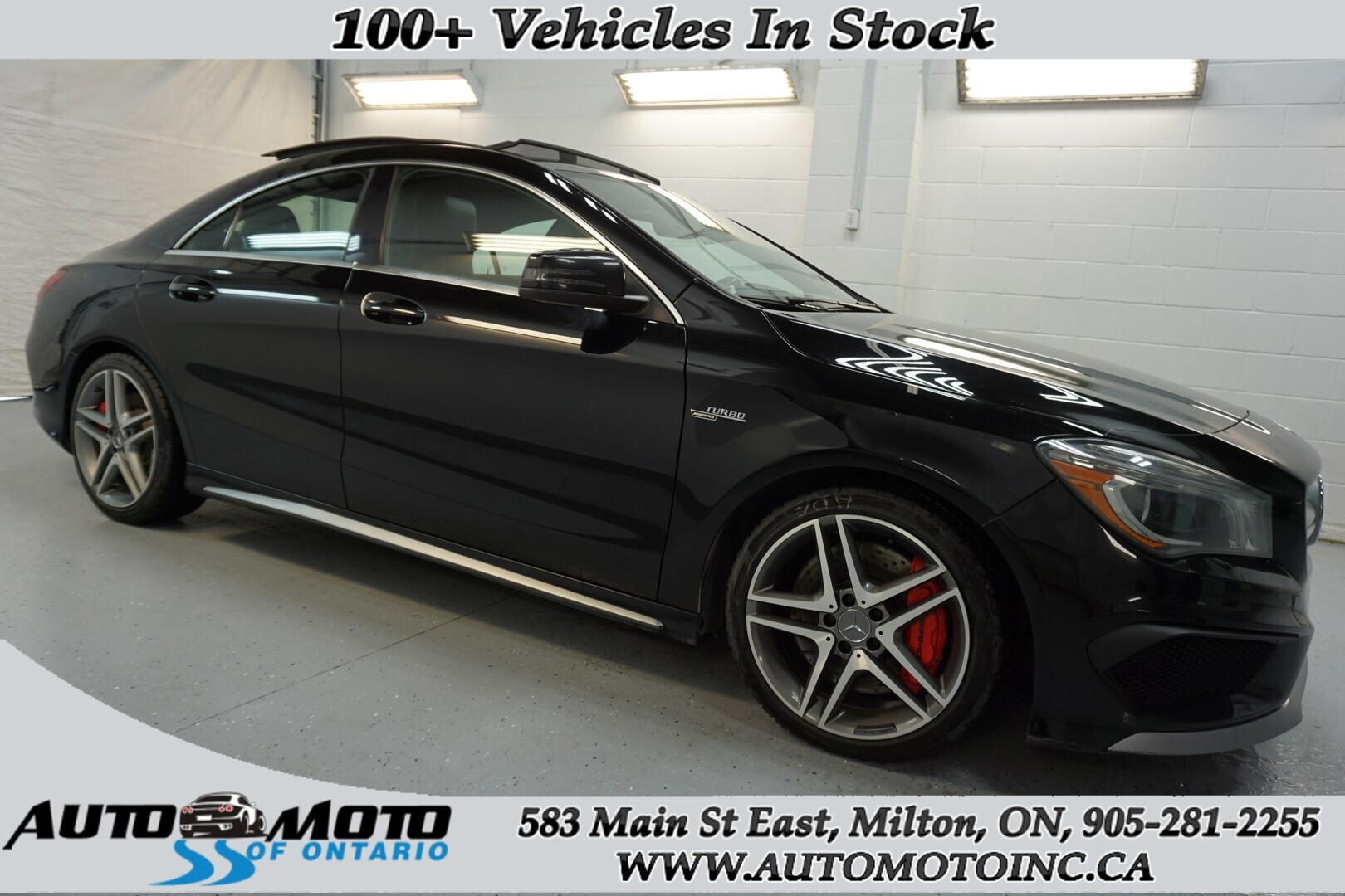 2014 Mercedes-Benz CLA-Class 45 AMG 2.0T AWD CERTIFIED CAMERA SUNROOF HEATED LE