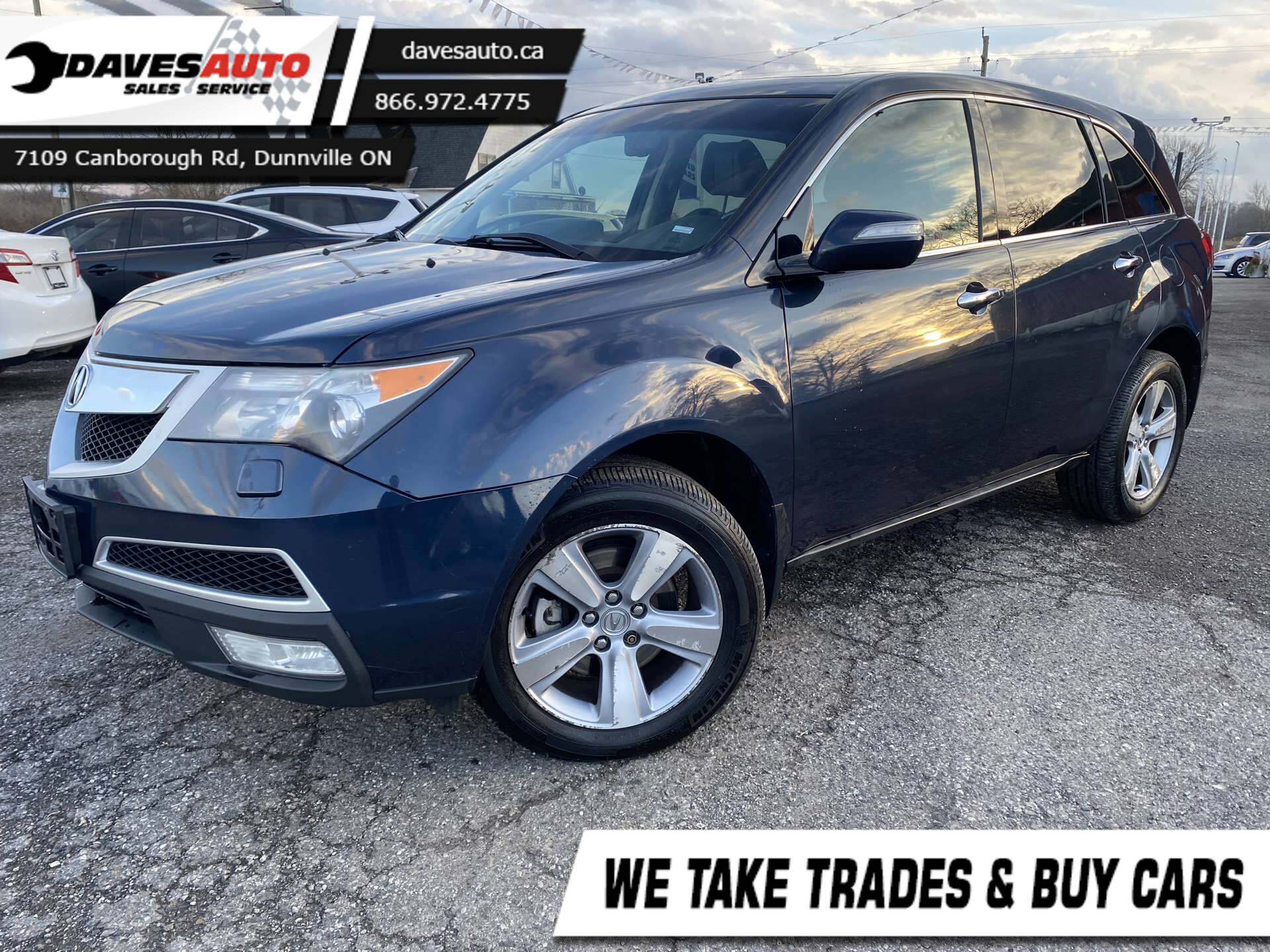 2012 Acura MDX AT w/Tech Package New Timing Belt Etc! Dealer Serv