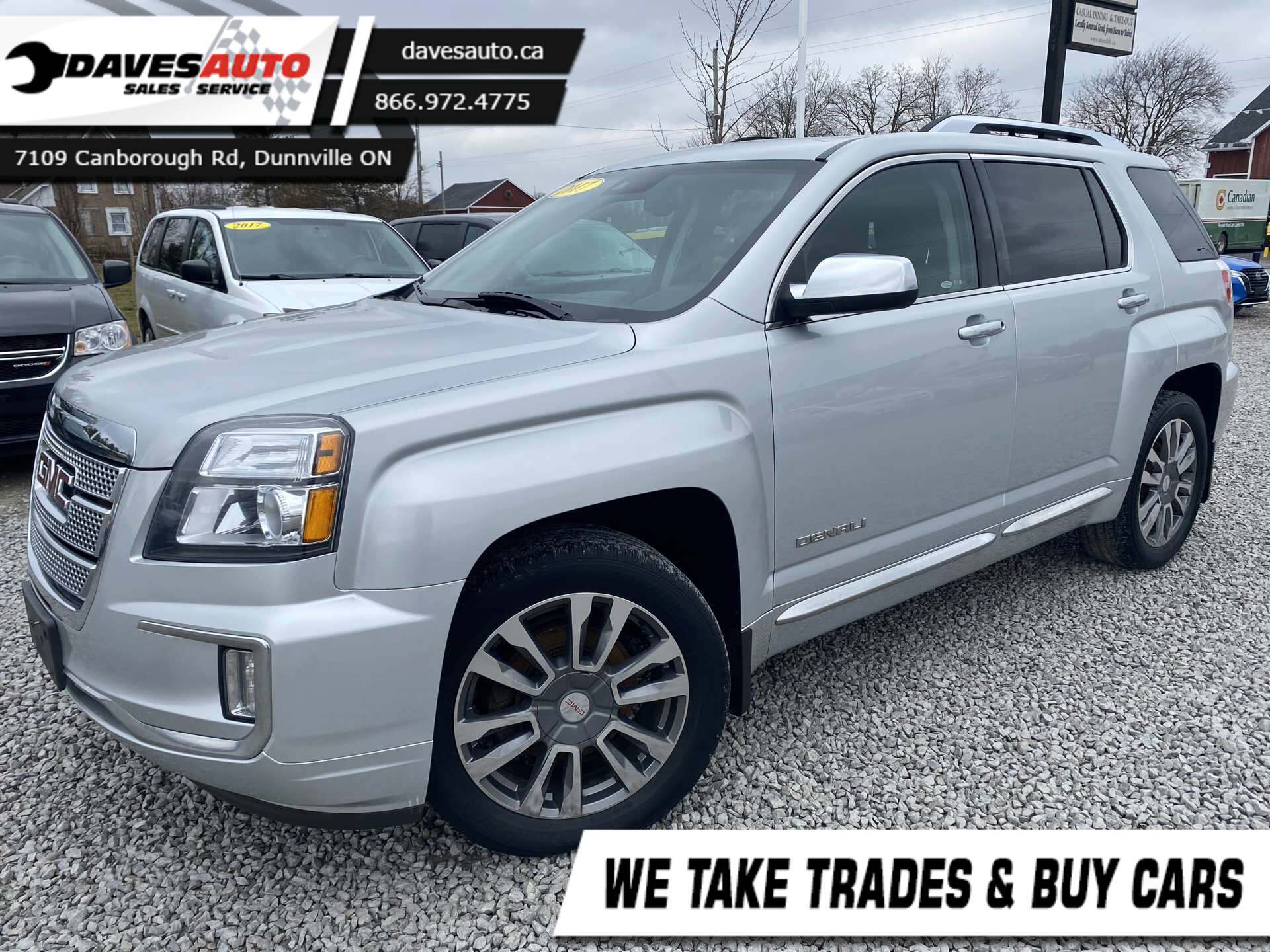 2017 GMC Terrain Denali AWD Leather! One Owner! No Accidents! V-6!