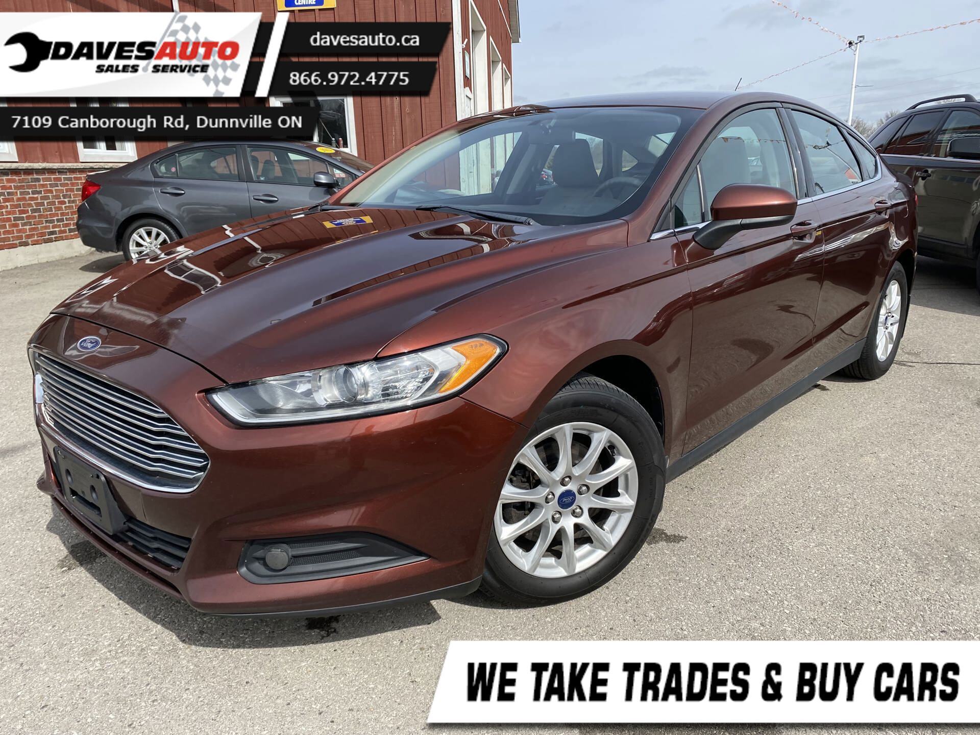 2016 Ford Fusion S *2 sets of tires*