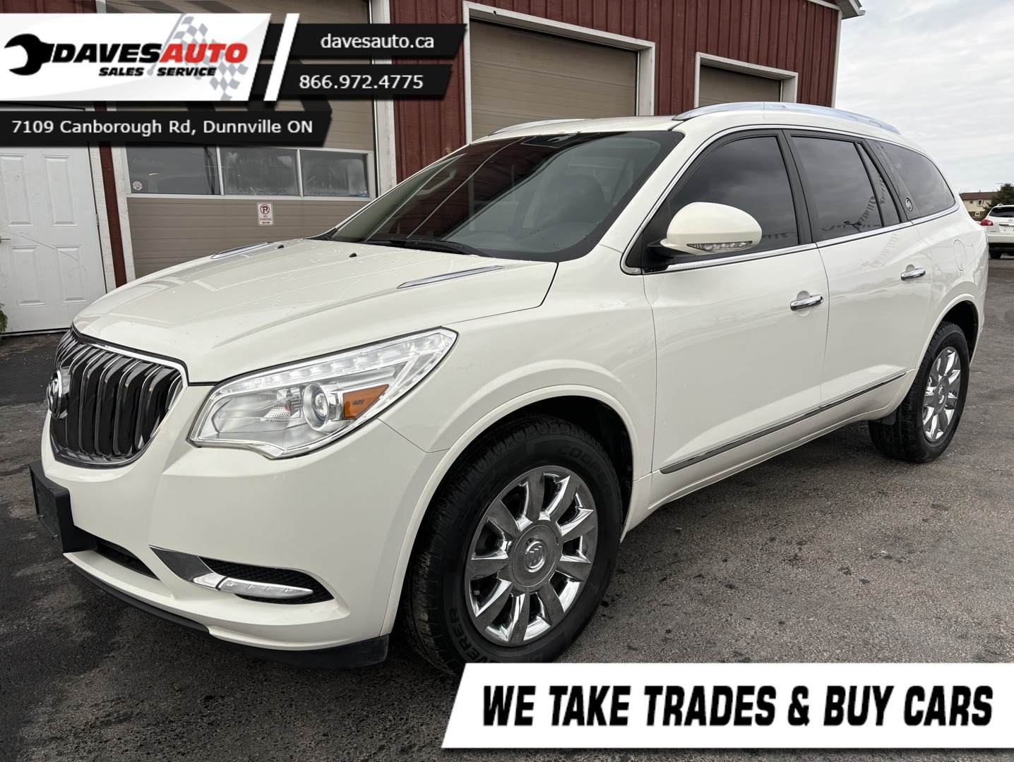 2015 Buick Enclave Leather Heated Leather! Back-Up!