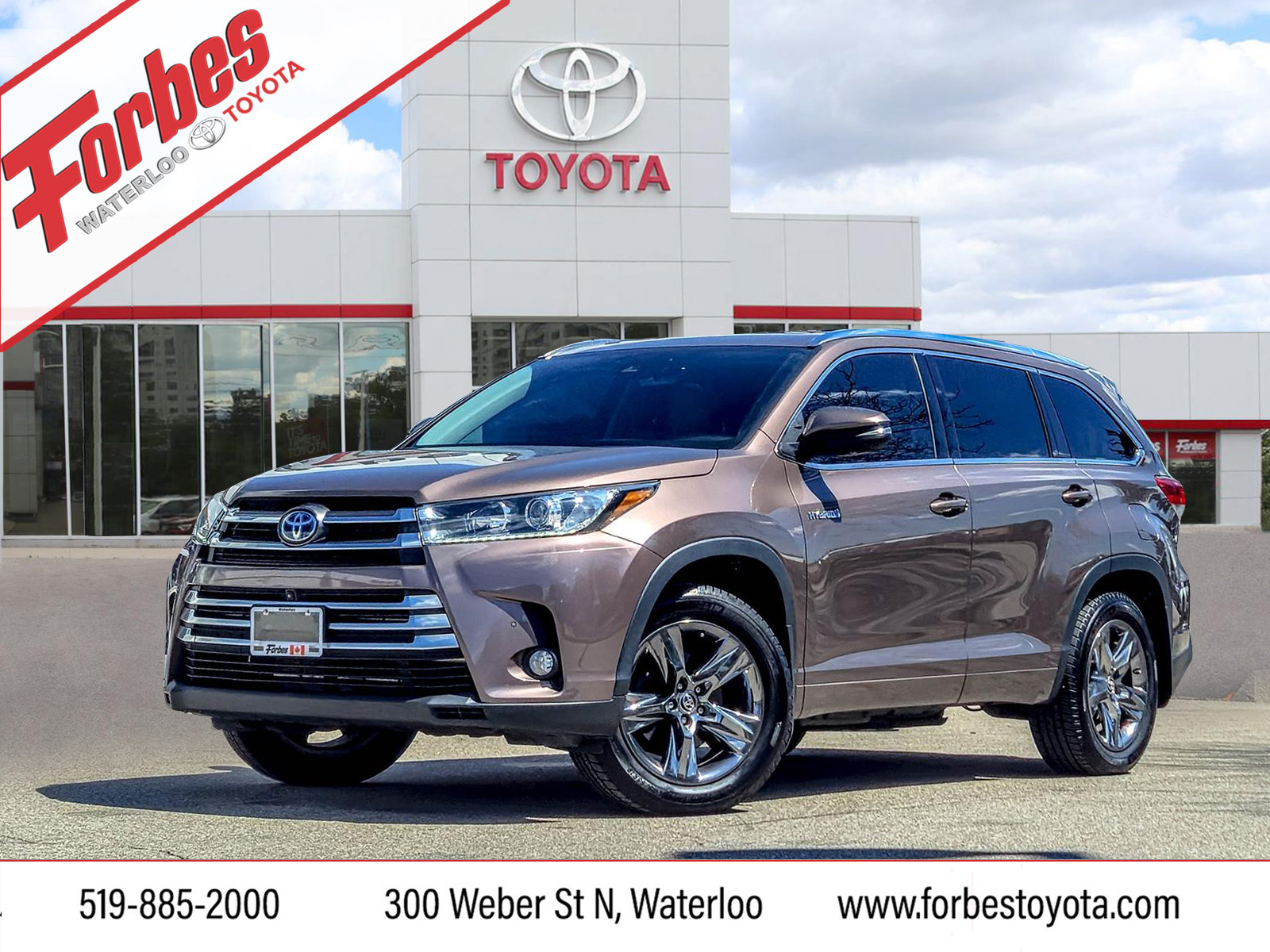 2017 Toyota Highlander Hybrid LIMITED 4WD WITH WINTERS 