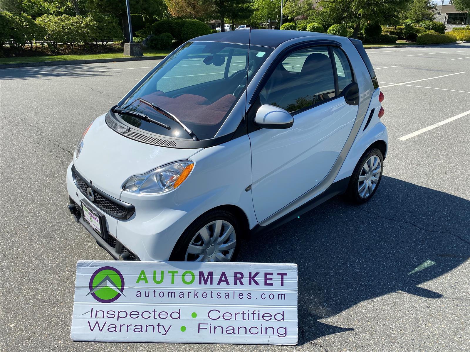 2013 smart fortwo PURE, GAS, INSPECTED, WARRANTY, FINANCING & BCAA M