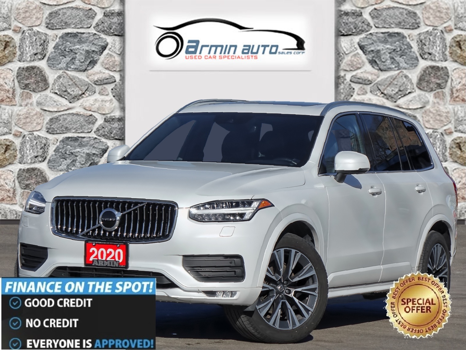 2020 Volvo XC90 T6 AWD Momentum 7-Seater | ****SOLD****