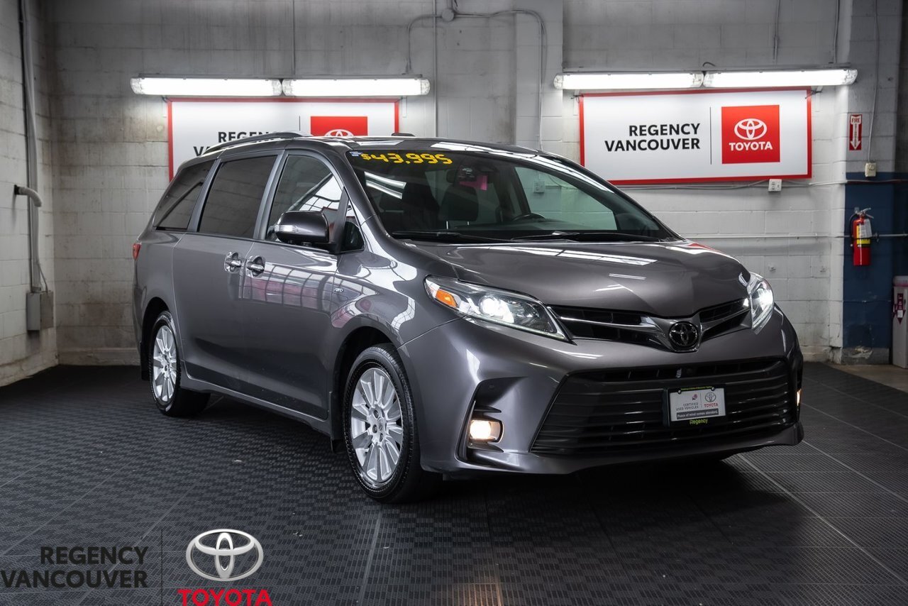 2018 Toyota SIENNA XLE AWD 7-PASS XLE 11.6 DVD ENTERTAINMENT | DUAL MOON ROOF | PWR 